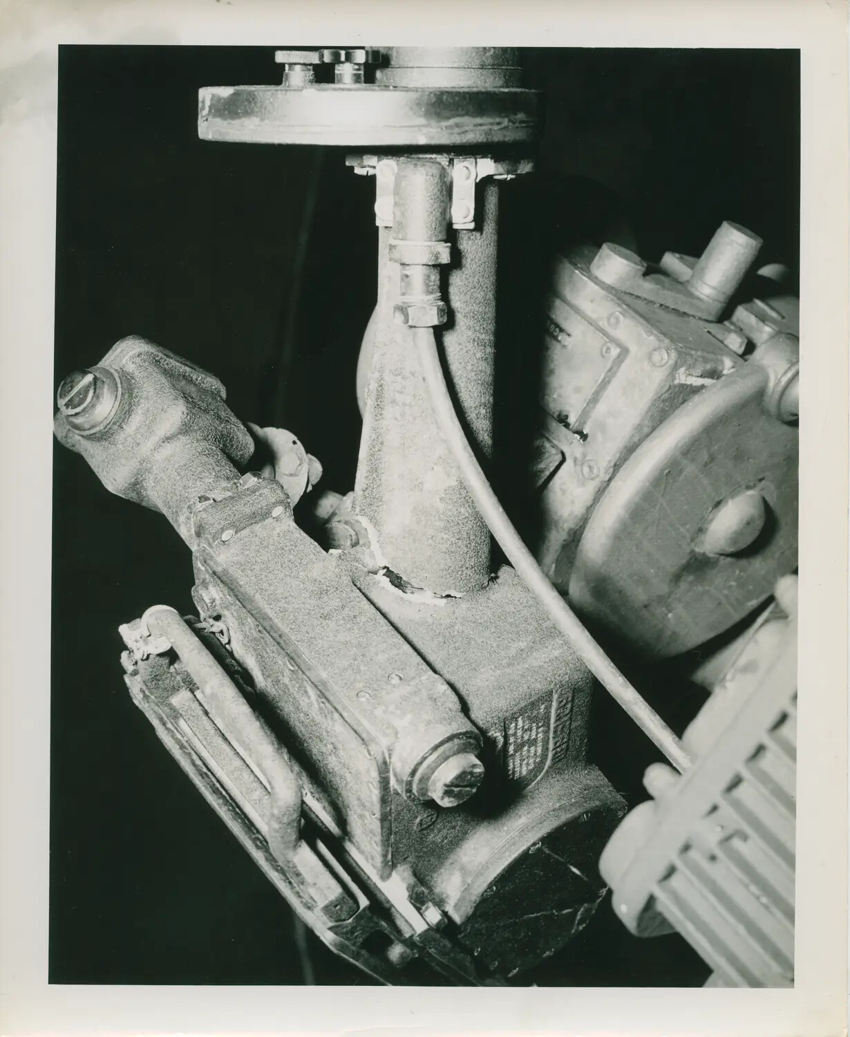 Close-Up Detail of Mechanical Component, USS Petrof Bay (CVE-80) Collection