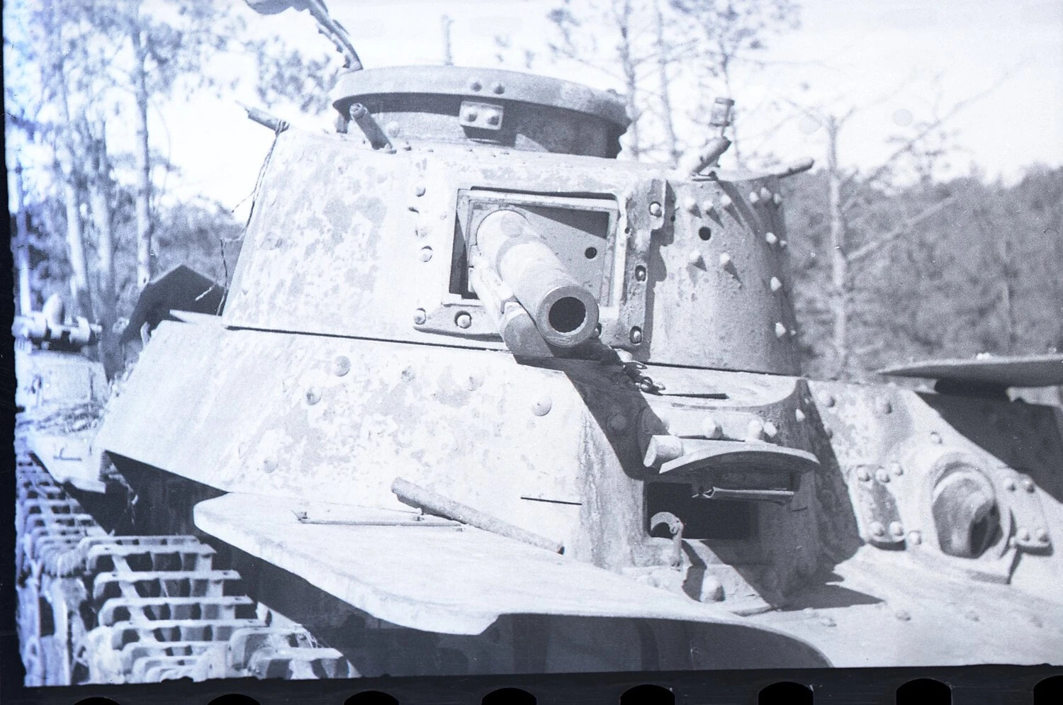 Japanese Type 97 Chi-Ha Medium Tank Turret, Luzon, Philippines, WWII