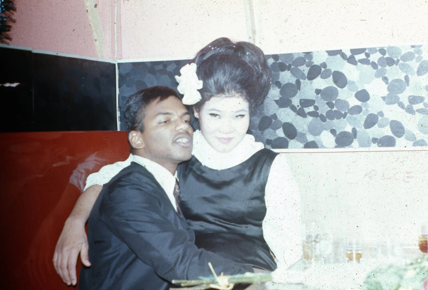 Sailor on Liberty with Companion, WESTPAC Nightclub, Vietnam Era