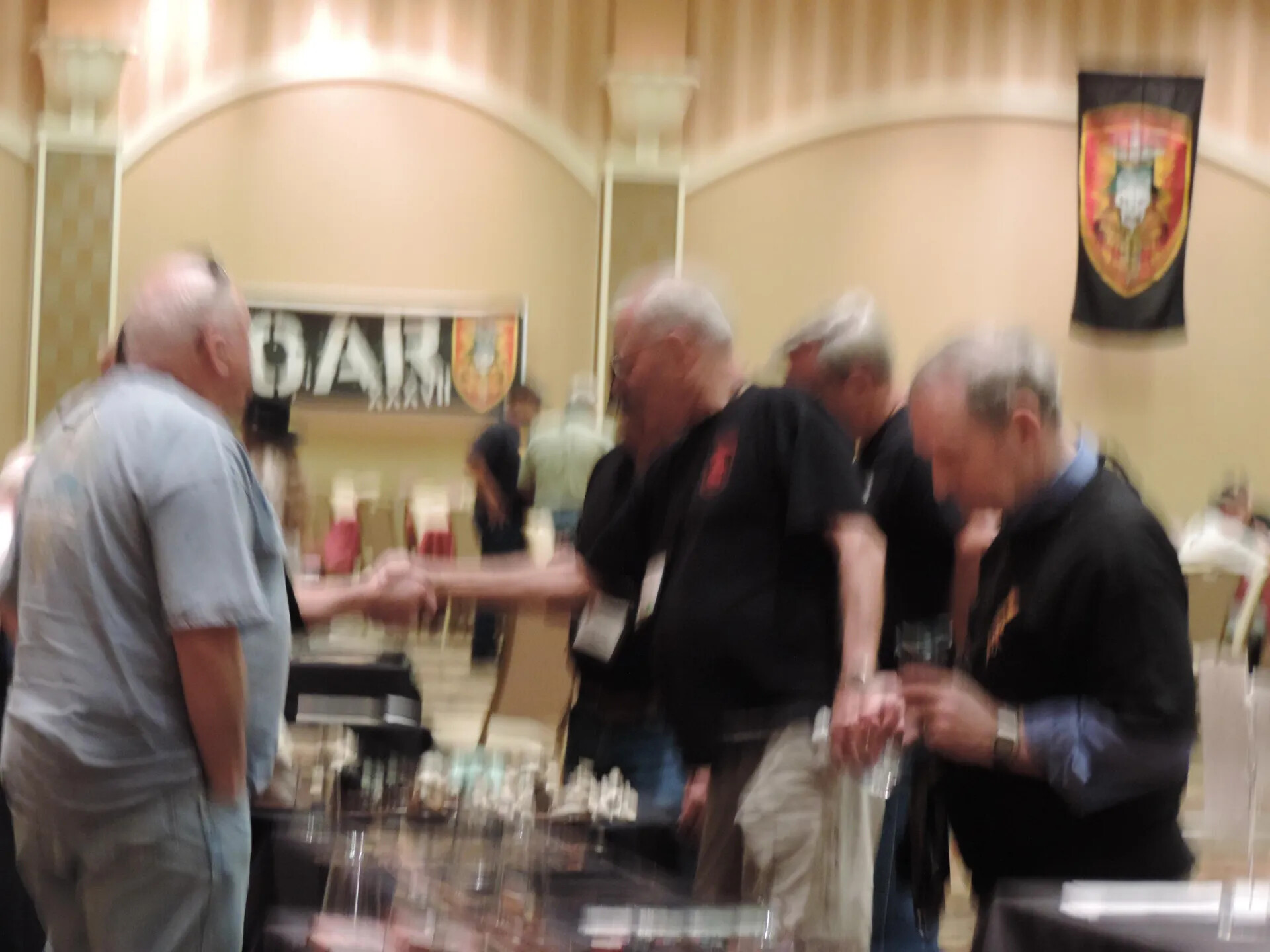 Handshake at the Dealer's Table, Special Operations Association Reunion, Las Vegas, 2013