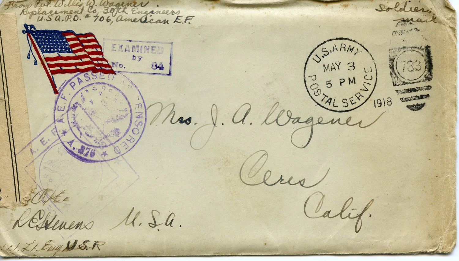 LETTER 1918 04 28