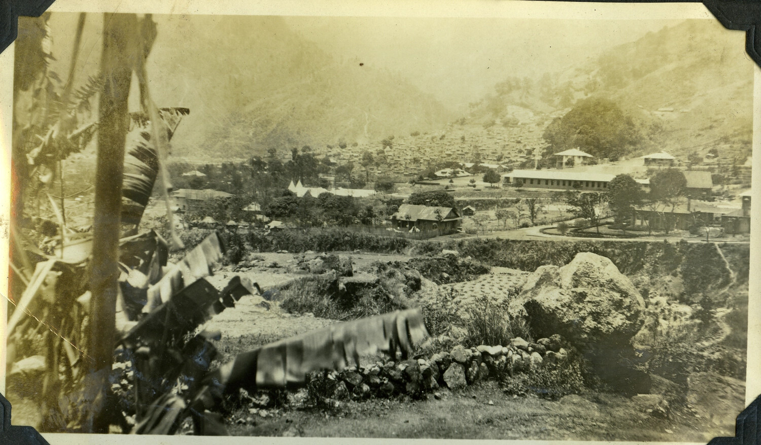 Panoramic View of a Cordillera Hill Town, Manila Photo Album