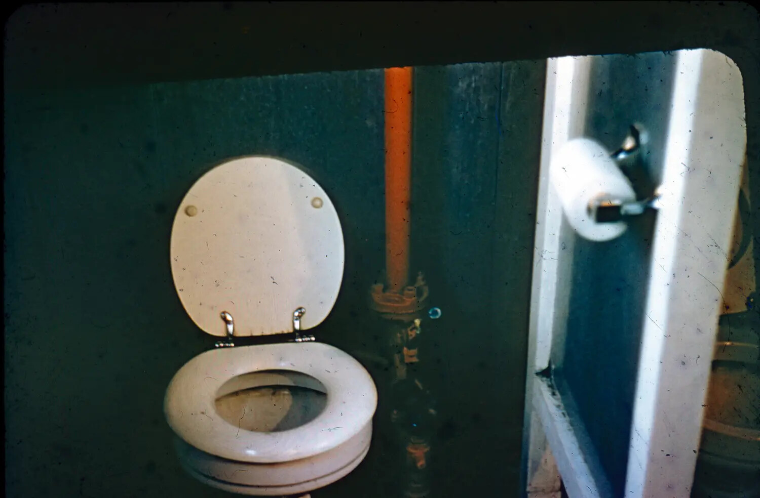 Latrine Facility Interior, Thule Air Force Base, Greenland, circa 1950-1955
