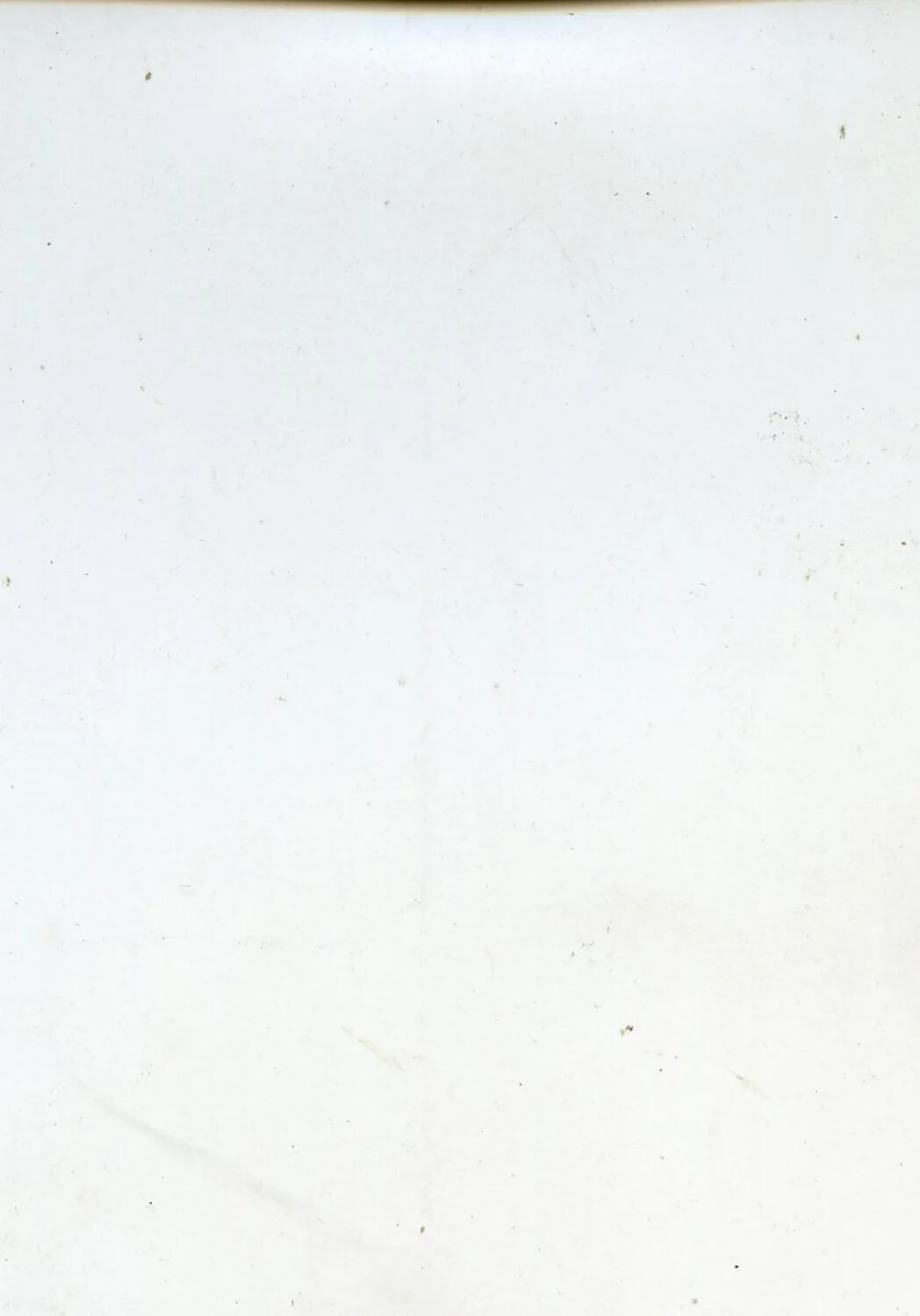 Blank/Overexposed Album Page or Faded Print