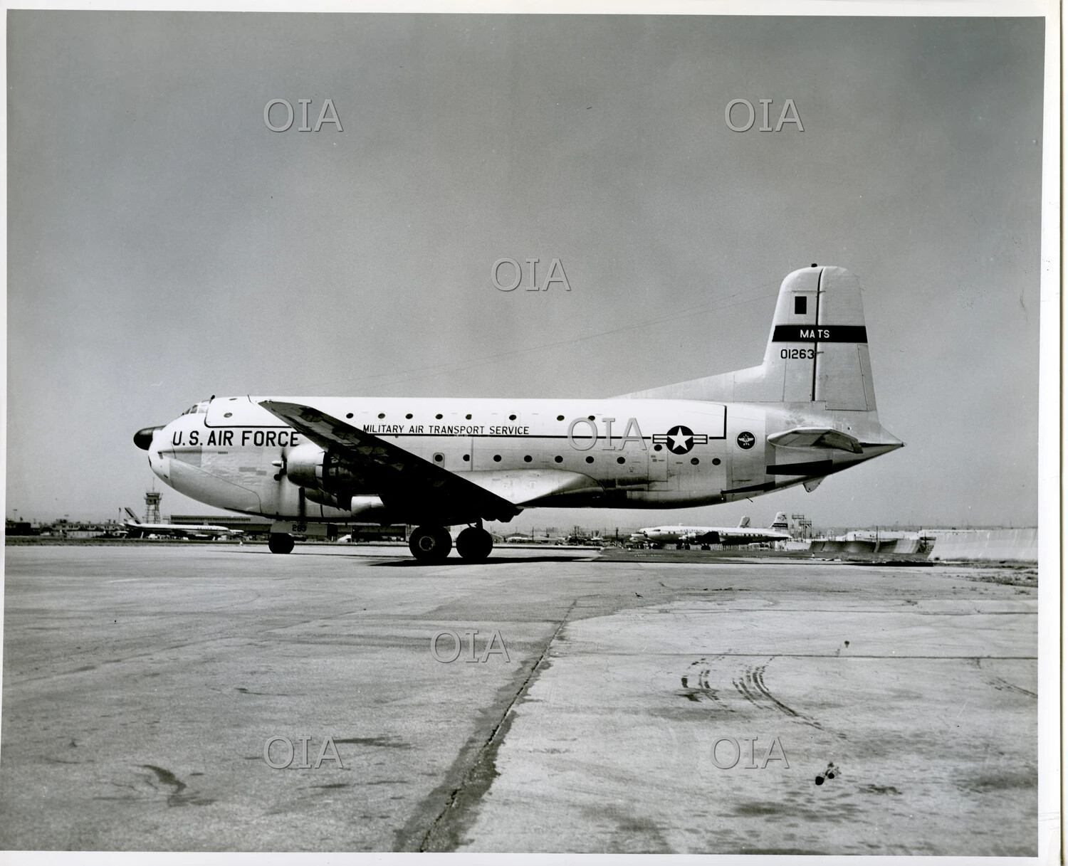 Douglas C-124 Globemaster II, U.S. Air Force Military Air Transport Service, Tail Number 01263