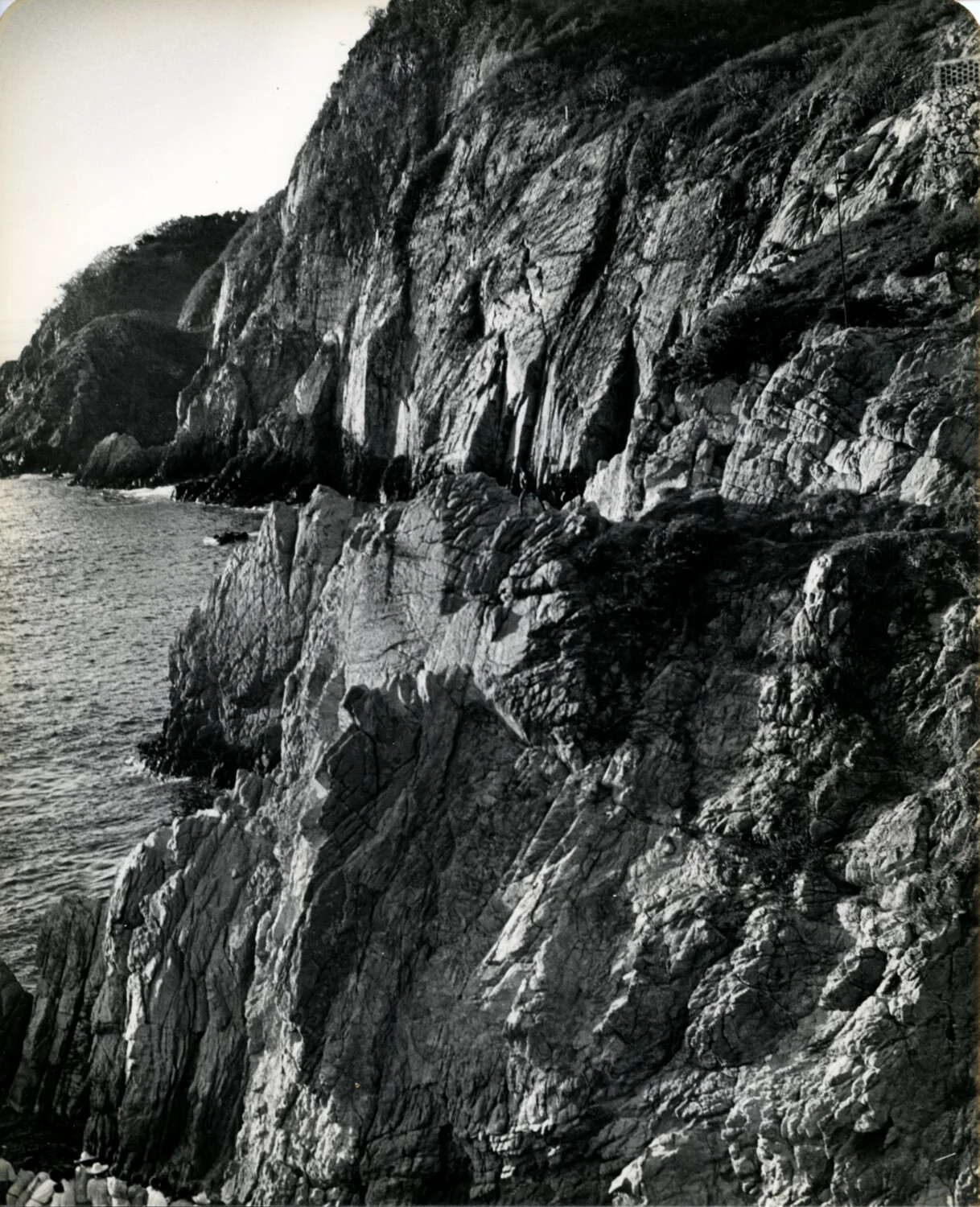 Detail of Coastal Cliff Face, Wainwright Travel Album, circa 1949