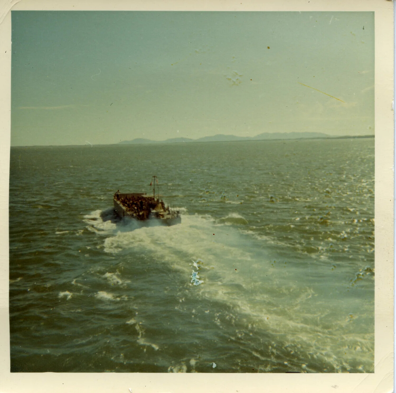 Landing Craft Underway Off the Vietnamese Coast, 1964