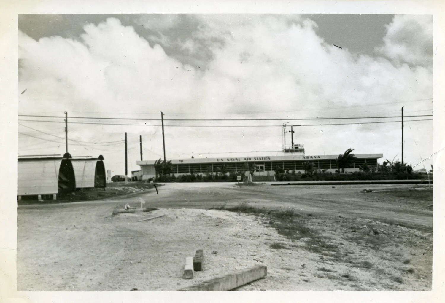 U.S. Naval Air Station Agana Terminal Building, Guam, VR-6 Squadron Album