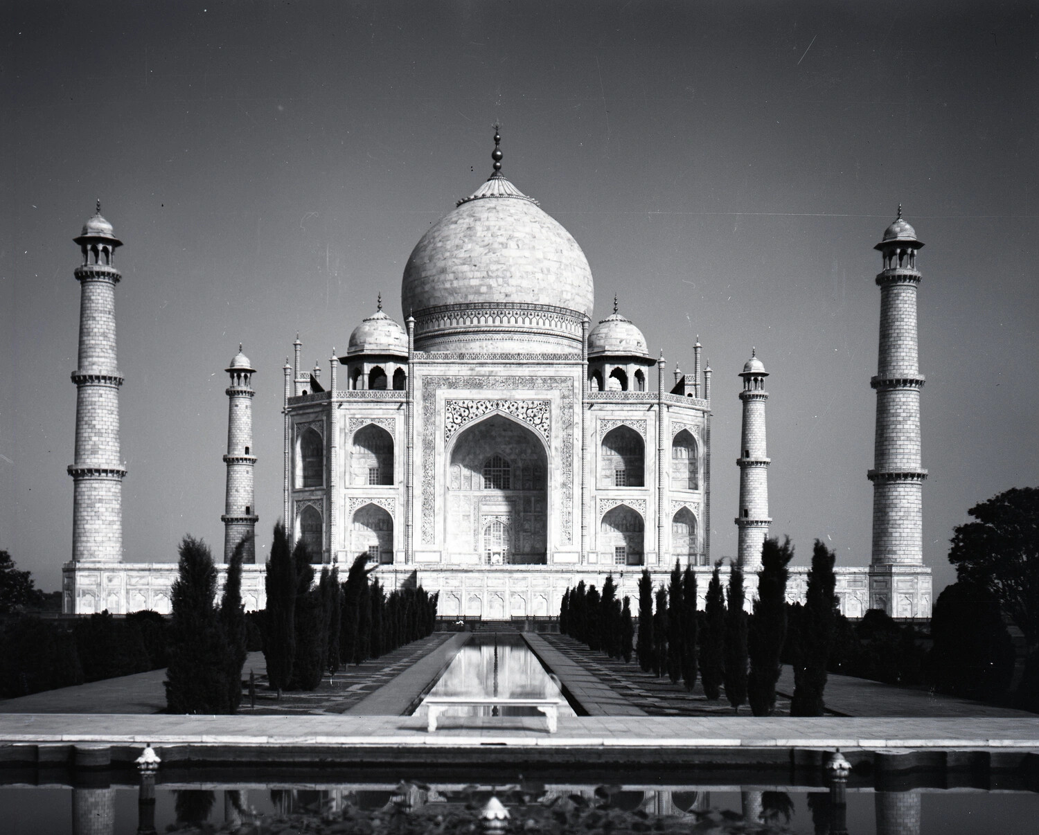 The Taj Mahal, Agra, India — WWII CBI Theater Negatives Collection, 1944-45