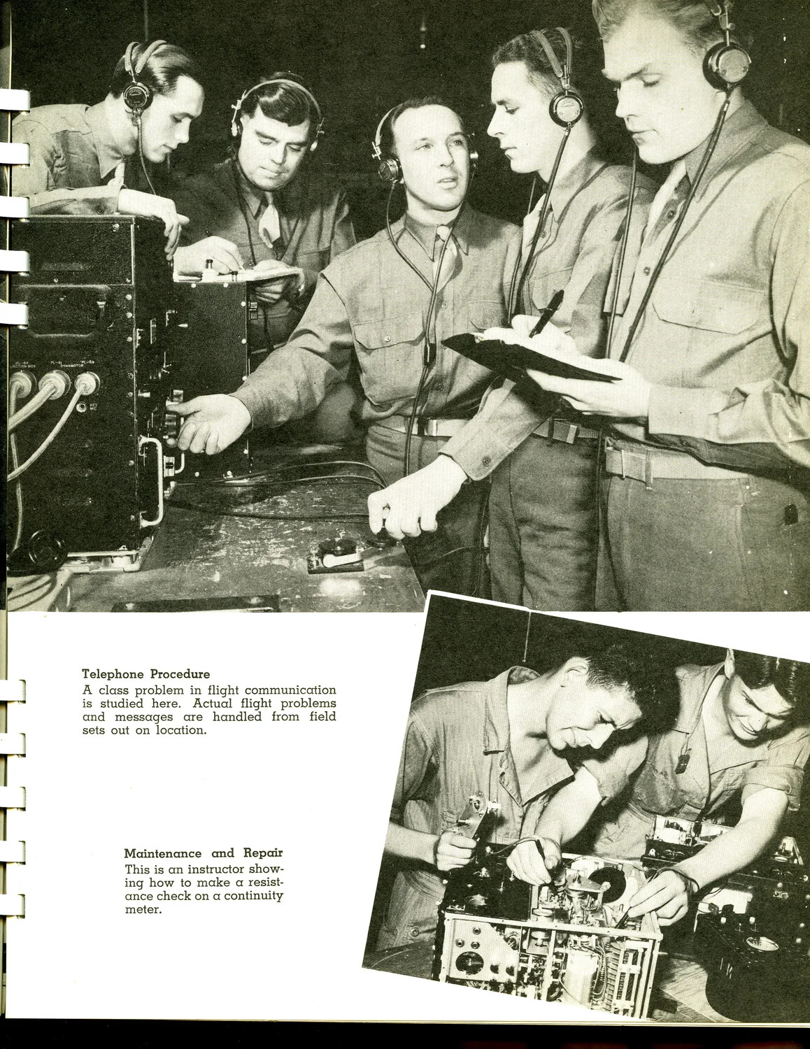 Radio Communication and Maintenance Training, Scott Field Army Air Forces Training Publication, World War II