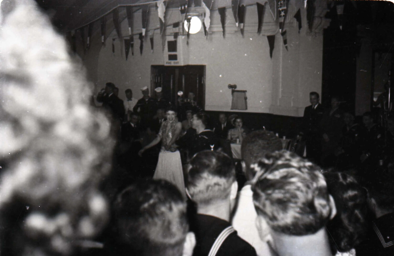 USS Yorktown Crew Send-Off Party, 1954