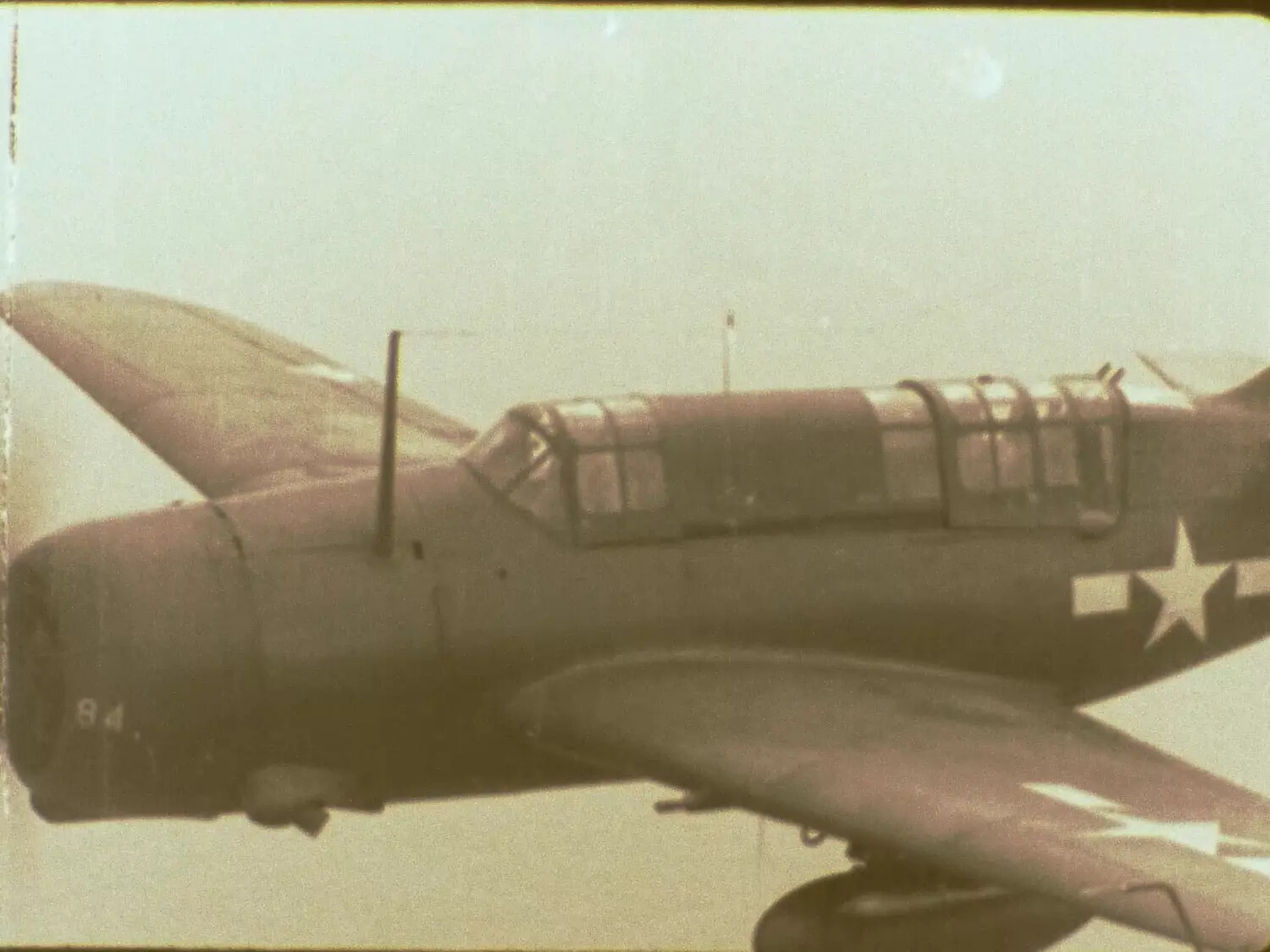U.S. Navy Carrier Strike Aircraft in Flight, Likely During Operation Ten-Go, April 1945