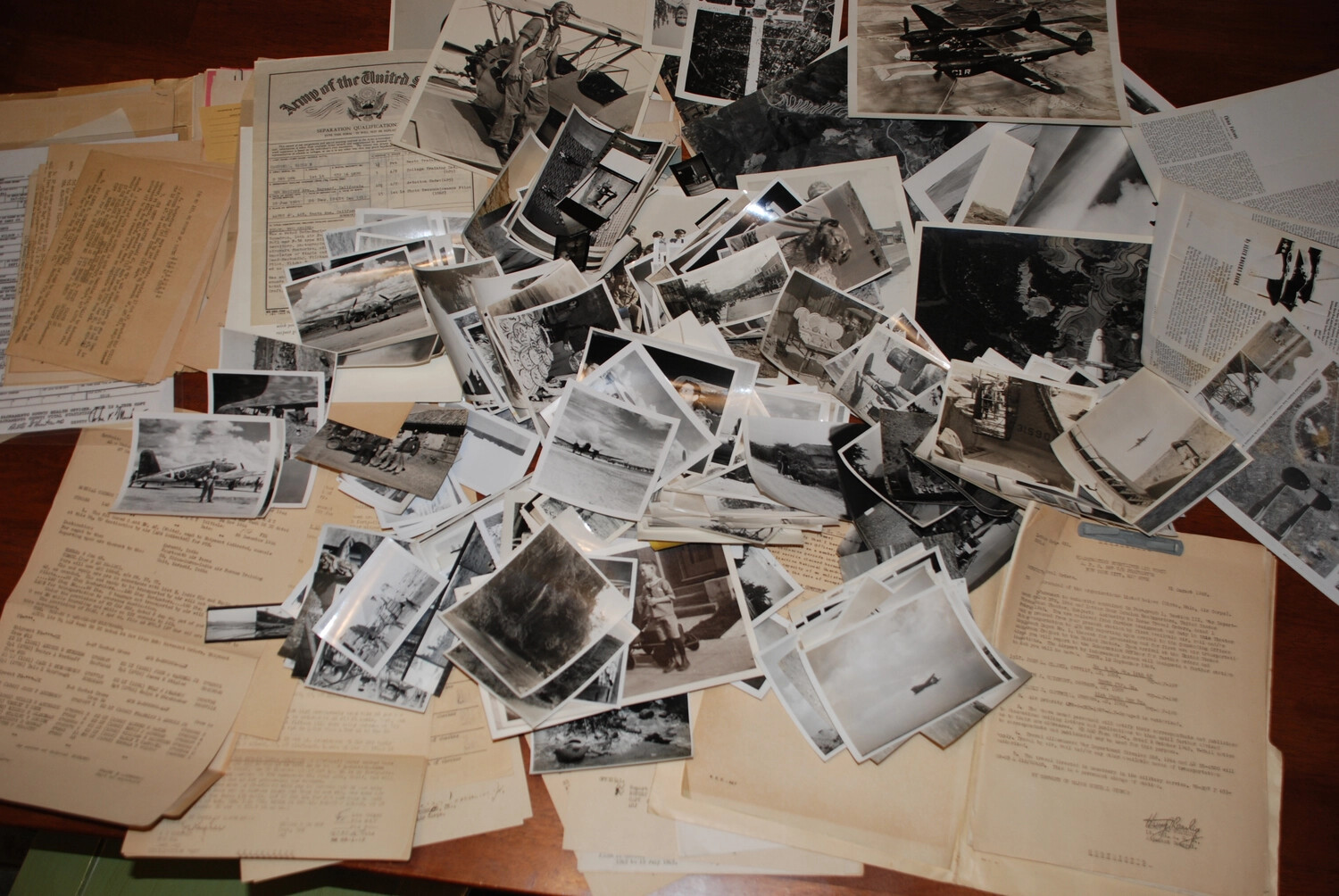 Overview of Unsorted WWII China-Burma-India Theater Photographs and Documents