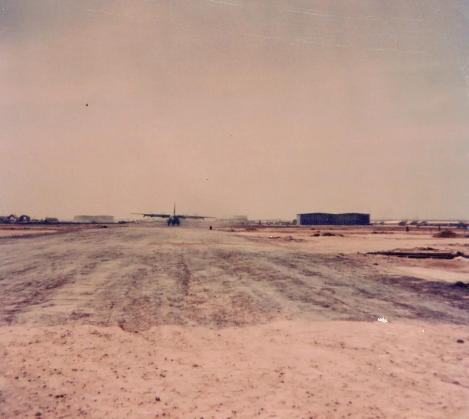 Airstrip at Cu Chi Base Camp, South Vietnam, 1967