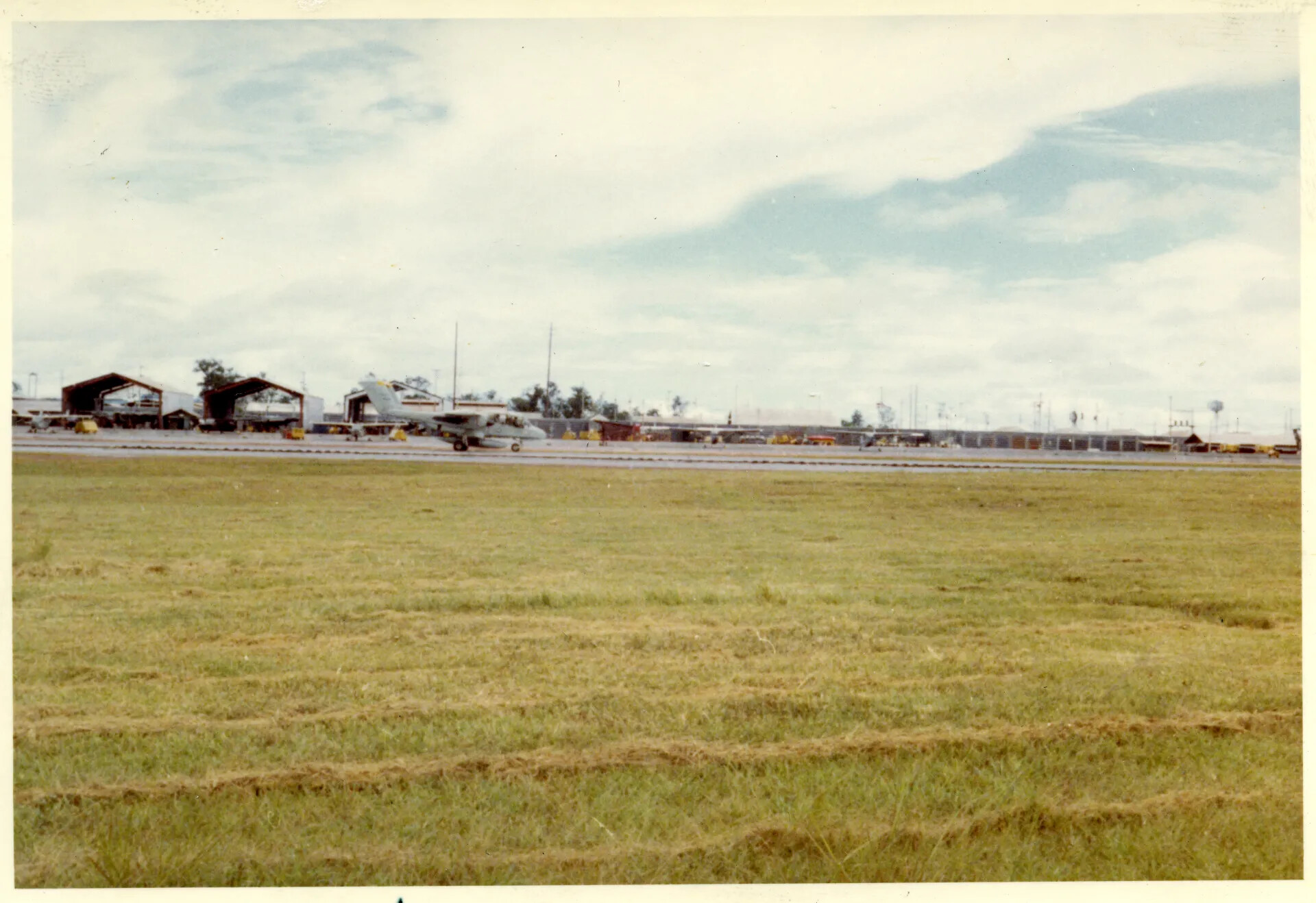 Flight Line at Nakhon Phanom (NKP) Air Base, Doug Carmichael Vietnam Photo Collection