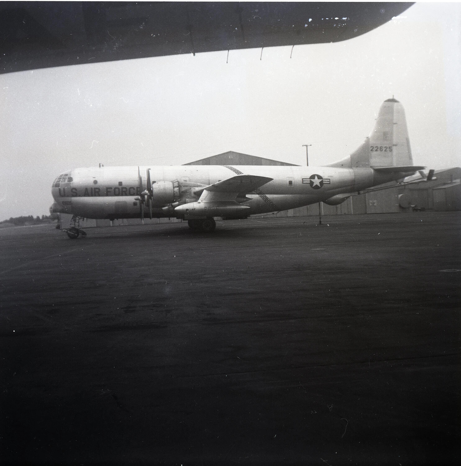 USAF Boeing C-97/KC-97 Stratofreighter on the Ramp, Serial 22625 (Second View)