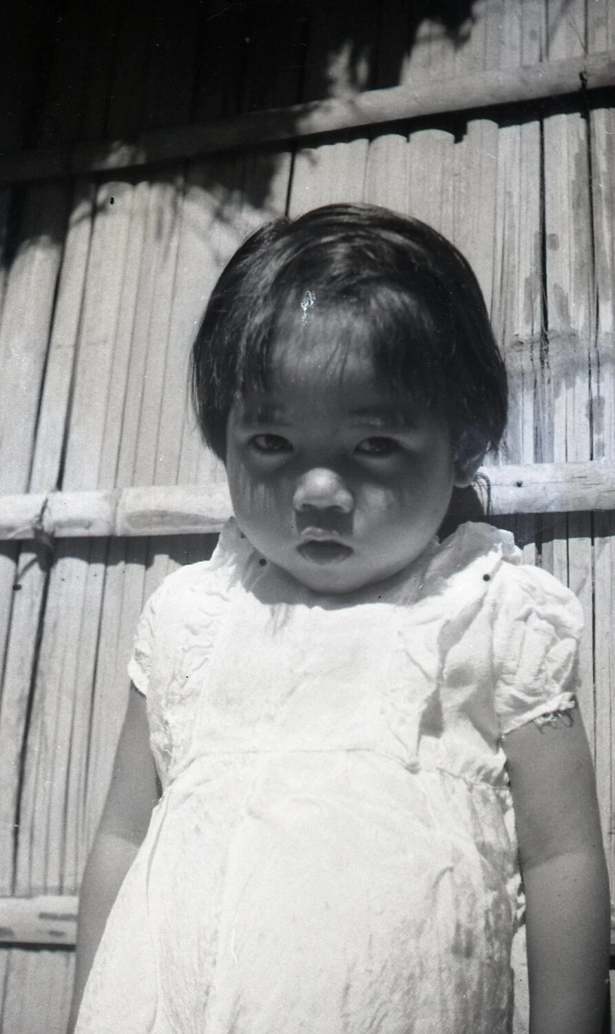 Portrait of a Filipino Child, Luzon, Philippines, WWII Era