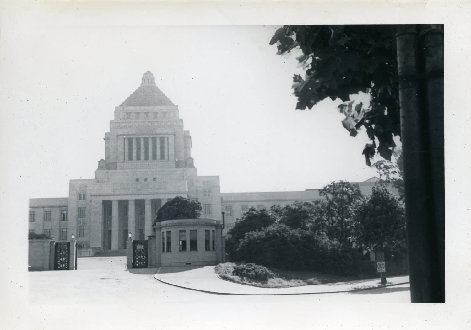 The National Diet Building, Tokyo, Japan - Postwar Occupation-Era Photograph