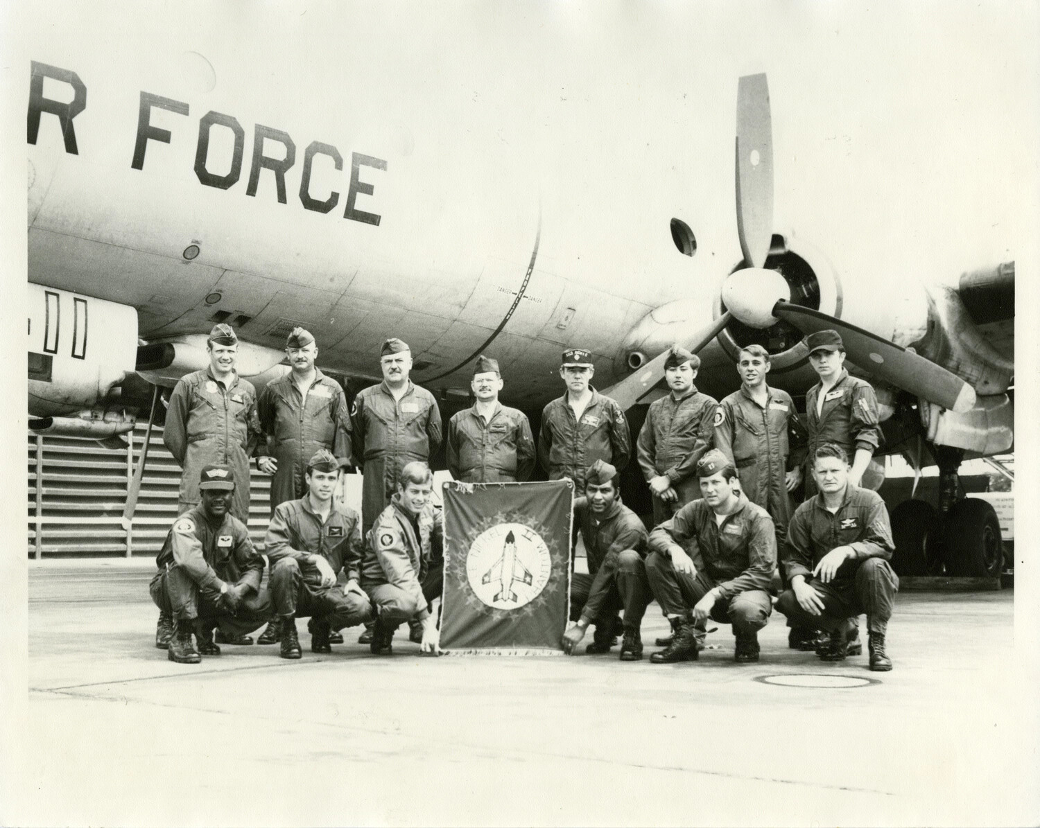 USAF 552nd Airborne Early Warning and Control Wing Detachment Group Photo, NAS Keflavik, Iceland
