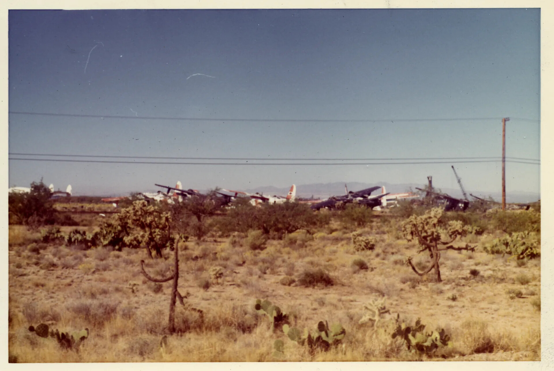 Aircraft Storage Yard ('Boneyard'), Arizona Desert