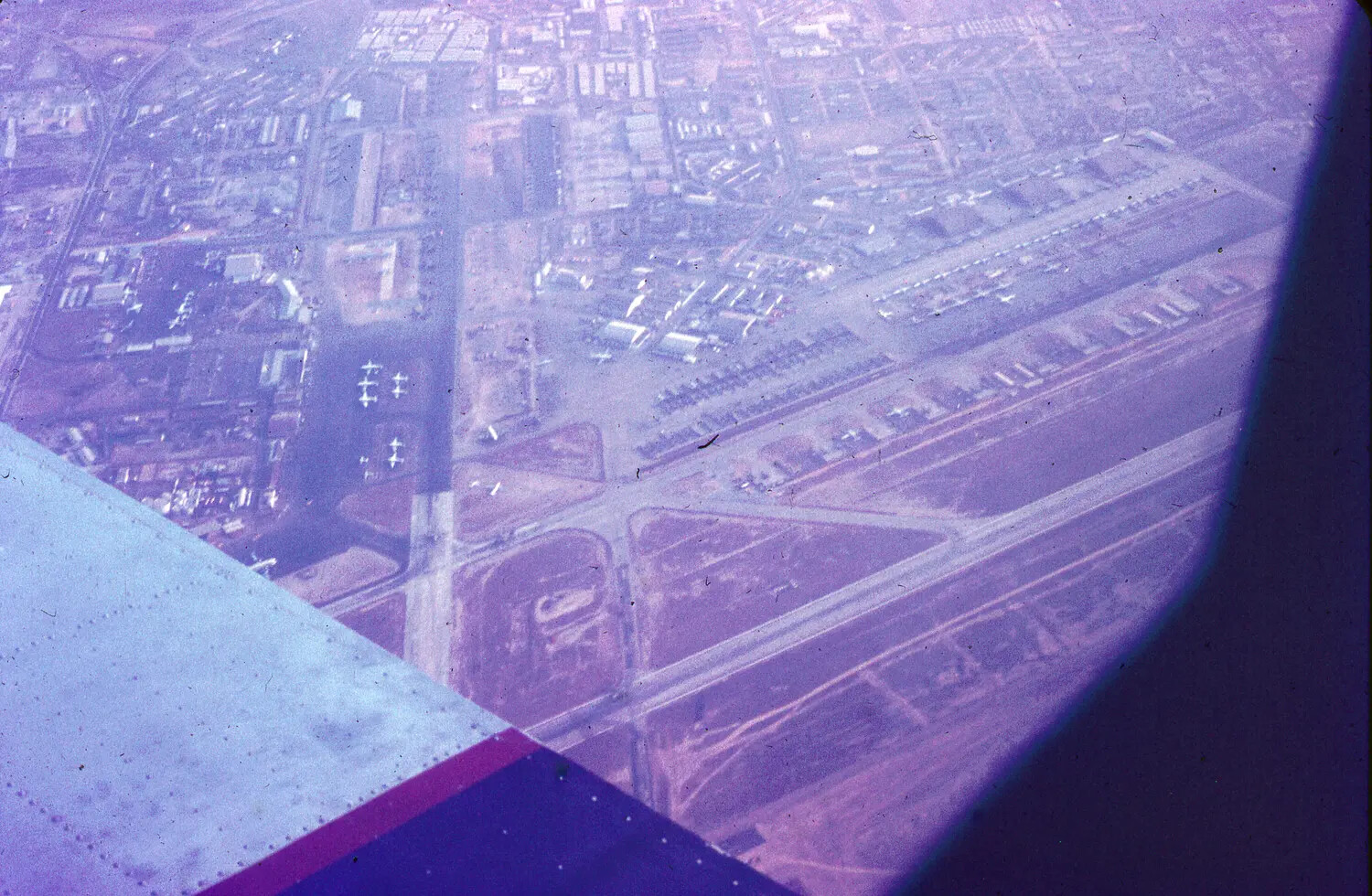 Aerial View of a Vietnam War-Era Air Base, 1965 — 3rd Tactical Fighter Wing Collection