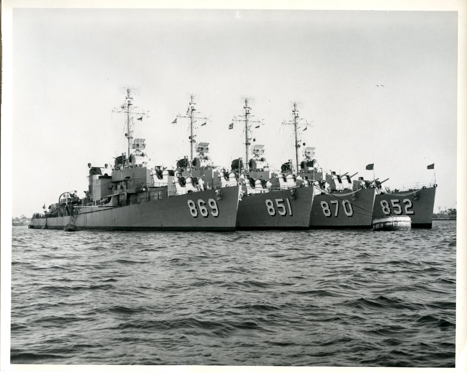 DESTROYER DIVISION 152 SAN DIEGO 1948