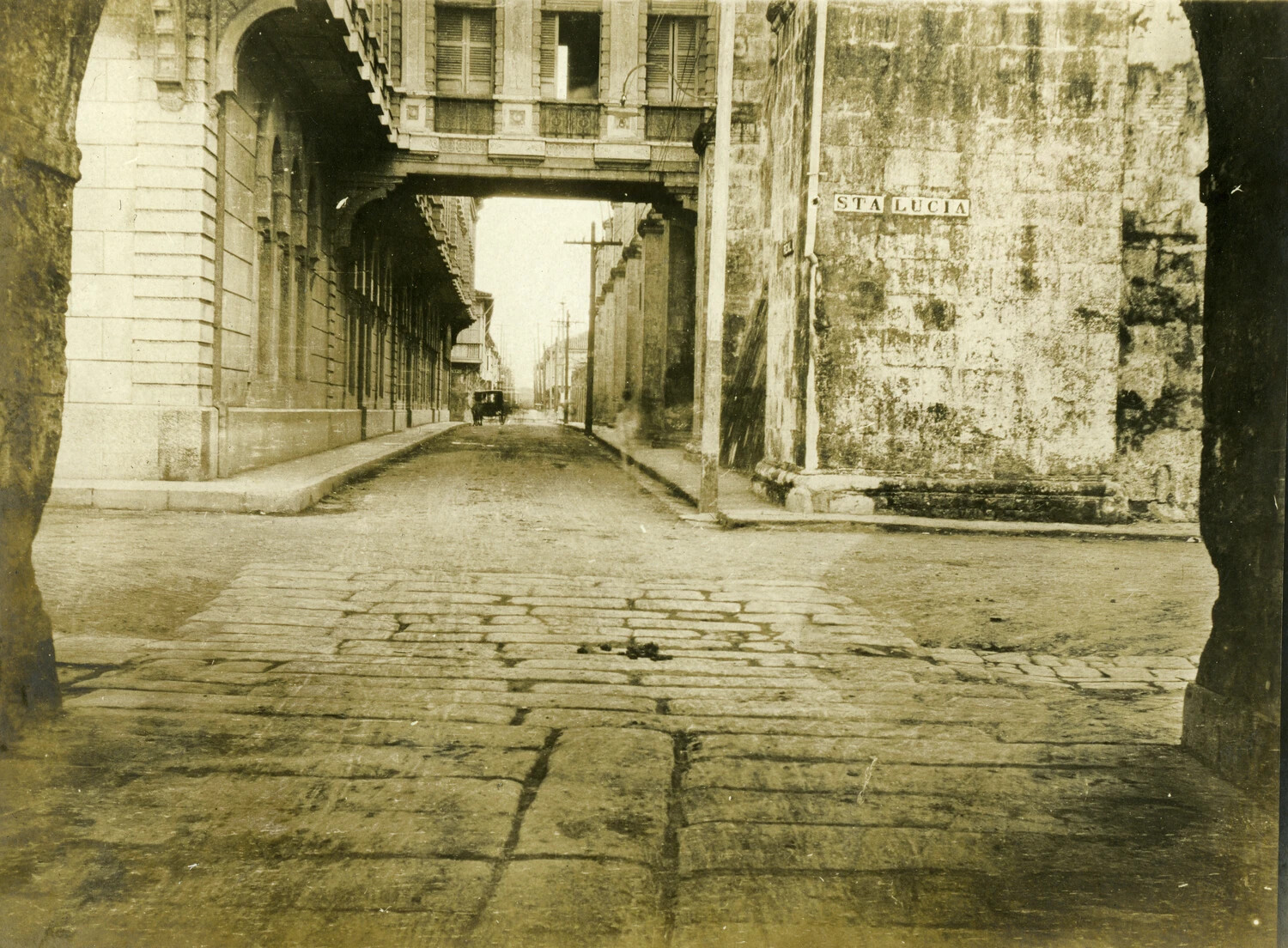 Calle Sta. Lucia, Intramuros, Manila, Philippines, Early 1900s