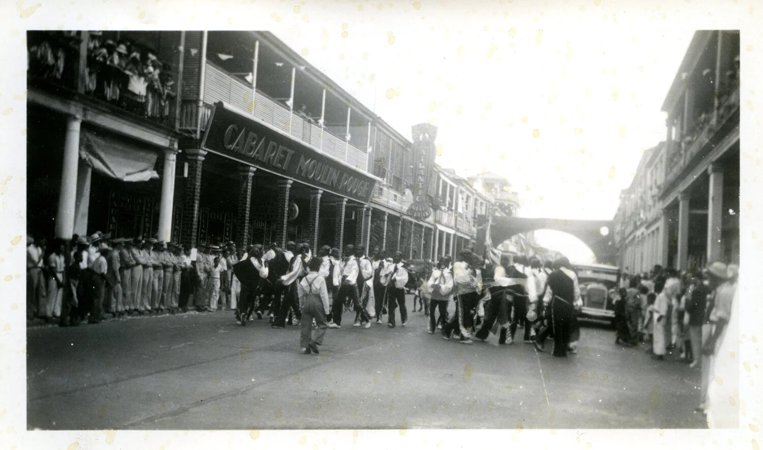 Carnival Festival Parade at Cabaret Moulin Rouge, Colon, Panama, 1936