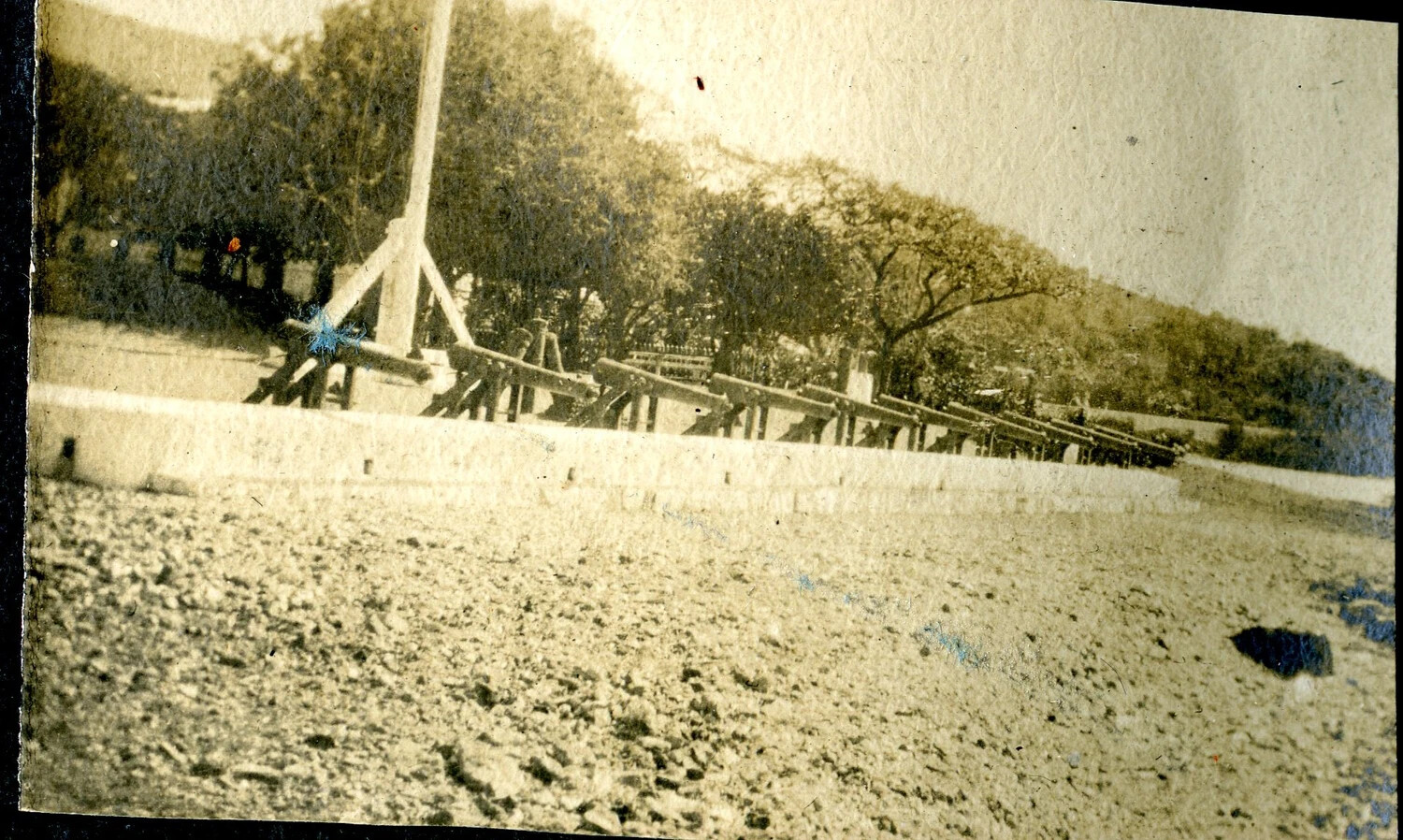 Coastal Seawall and Promenade, Unidentified Liberty Port, c. 1898-1907