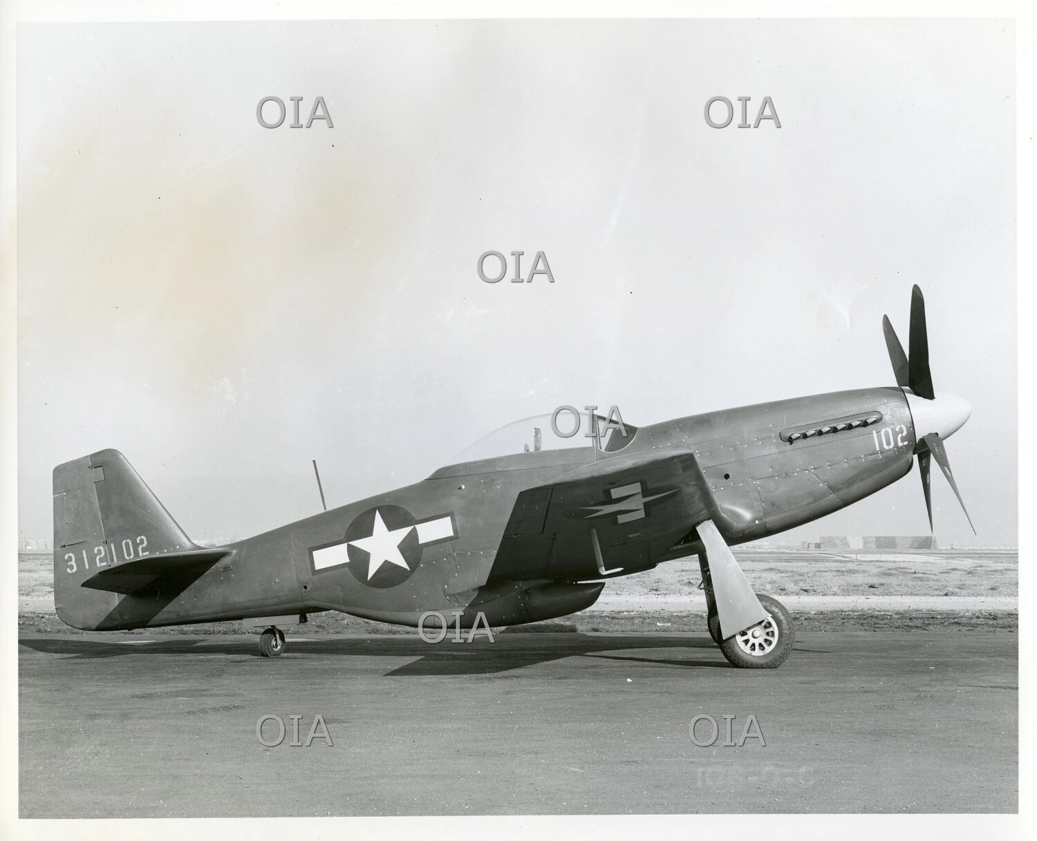 North American P-51D Mustang, Serial 312102, Official Reference Photograph