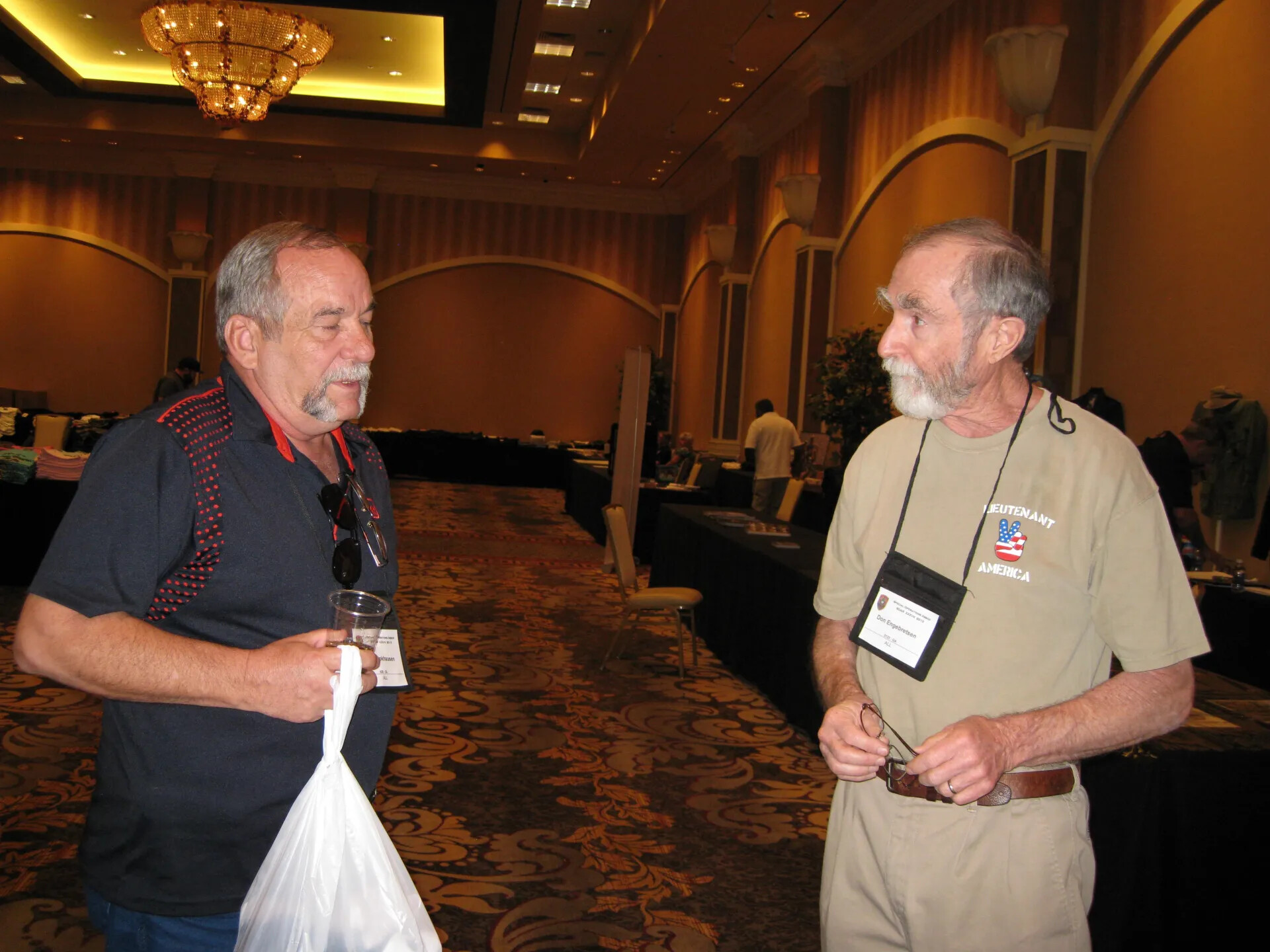 Don Engebretsen in Conversation on the Vendor Aisle, SOAR XXXVII, Las Vegas, 2013