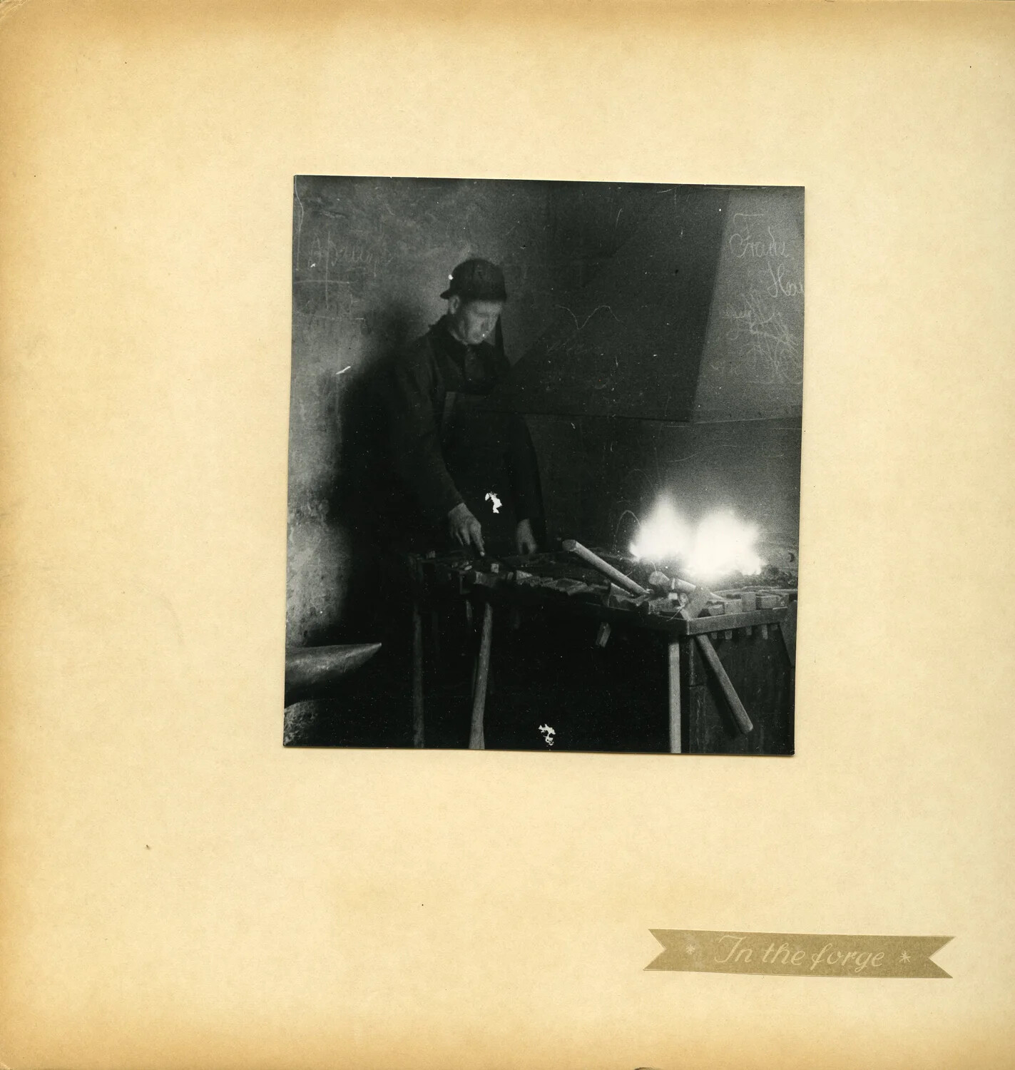 'In the Forge' — Blacksmith at Work, Germany Depot Album