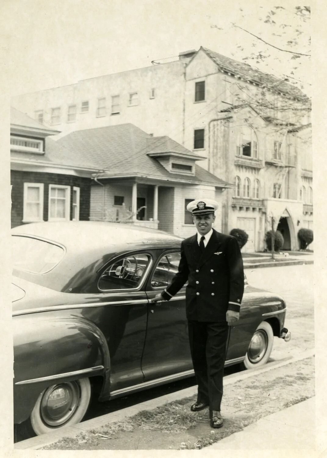 Newly Winged U.S. Navy Ensign and Naval Aviator, Pensacola, Florida, April 1949