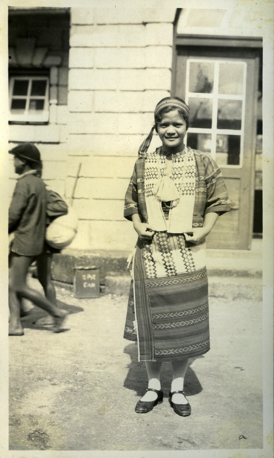 Filipino Woman in Traditional Cordillera Dress, Philippines, Early-to-Mid 20th Century