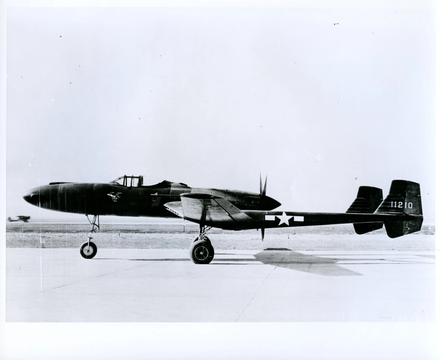 Vultee XP-54 'Swoose Goose' Experimental Pusher Fighter, USAAF Serial 41-1210