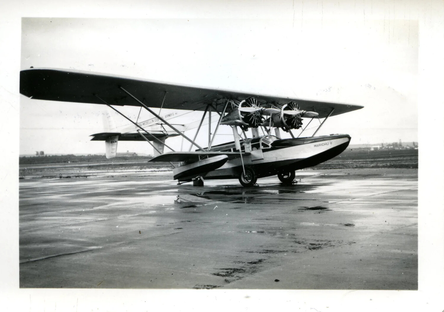Sikorsky S-38B Amphibian 'Marichu II', Registration NC145M, Urabá-Medellín-Central Airways