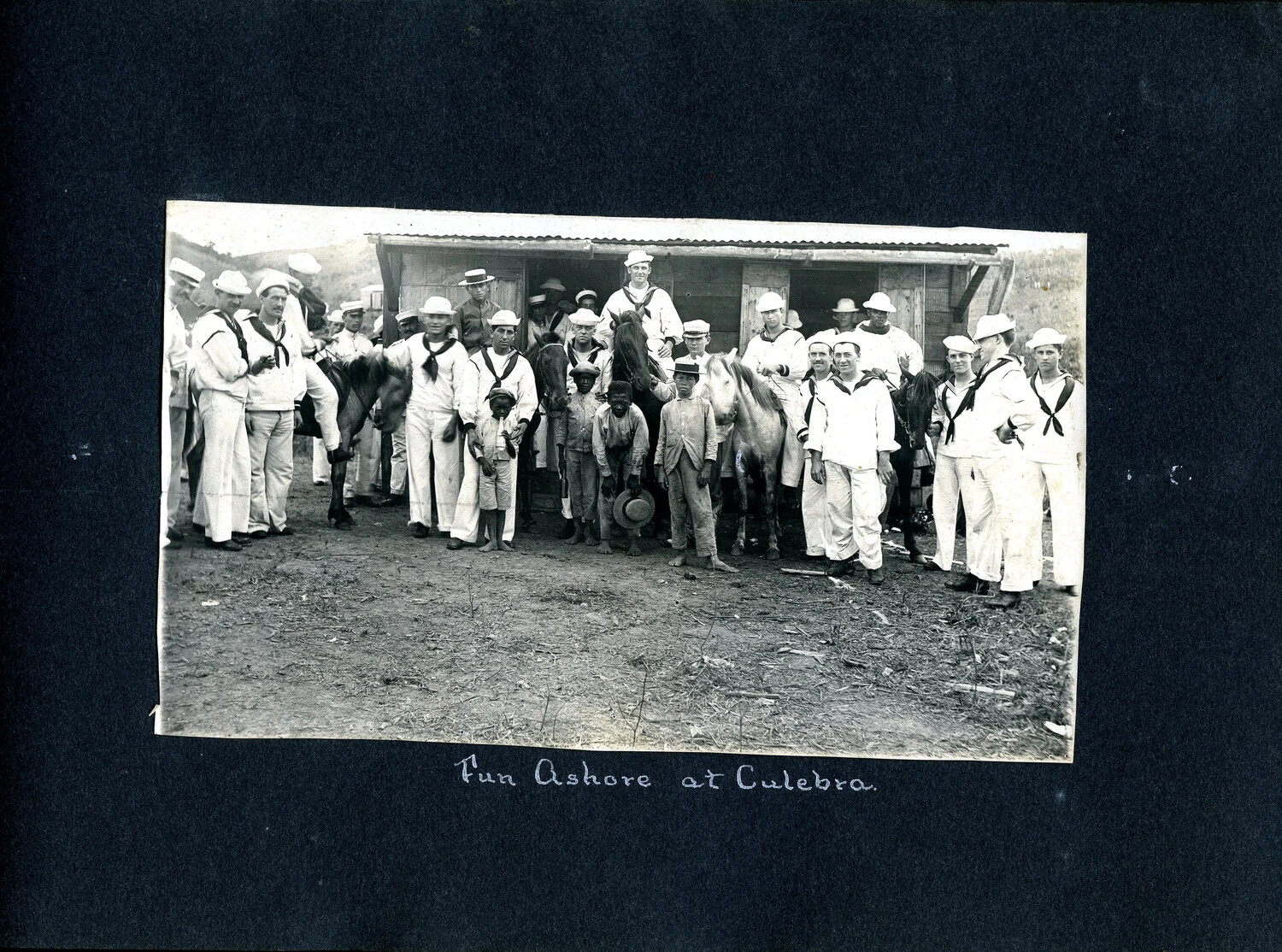 Album Page: 'Fun Ashore at Culebra'