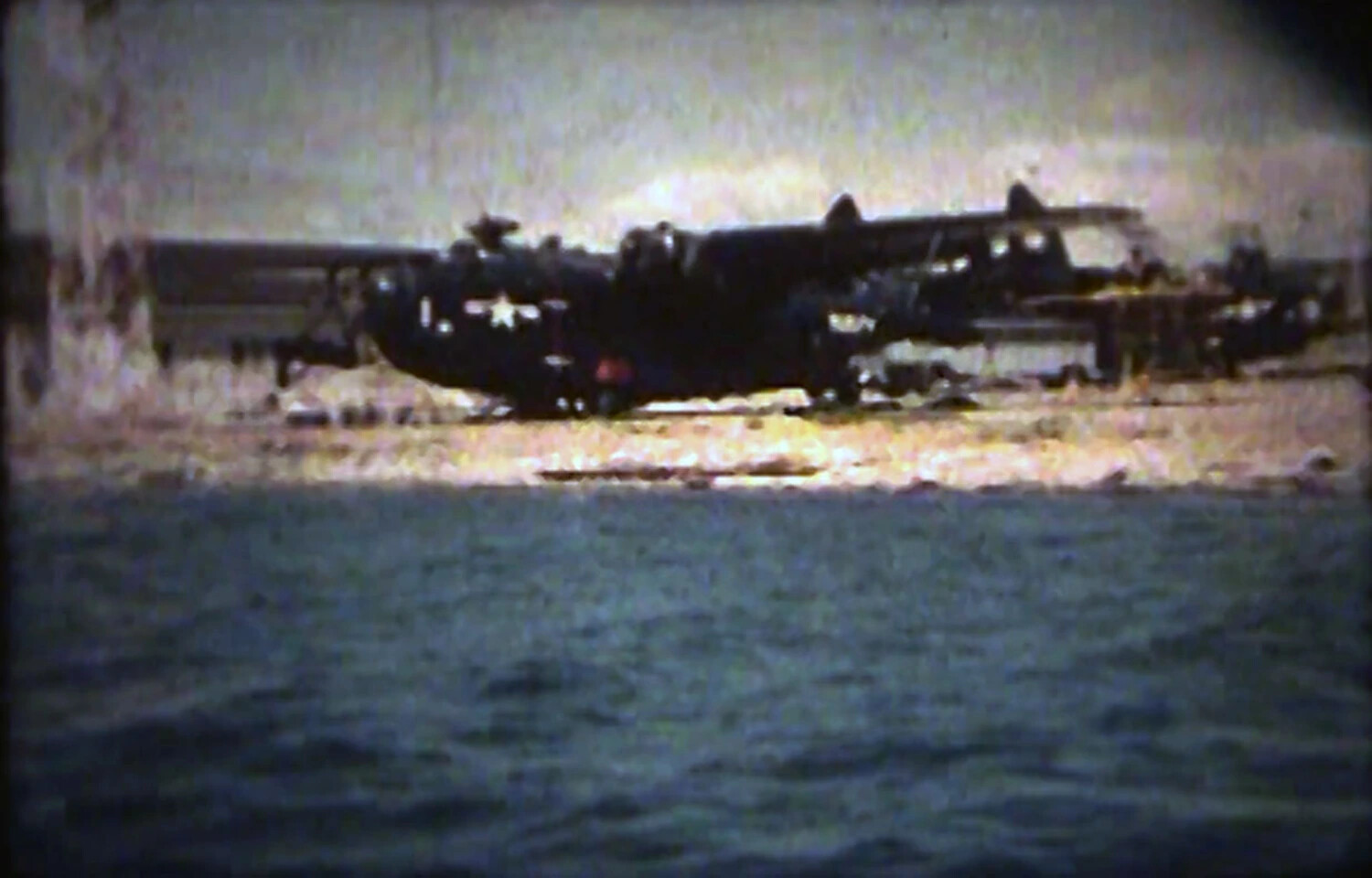 PBY Catalina Flying Boat at Naval Air Station Kaneohe Bay, Oahu, Hawaii