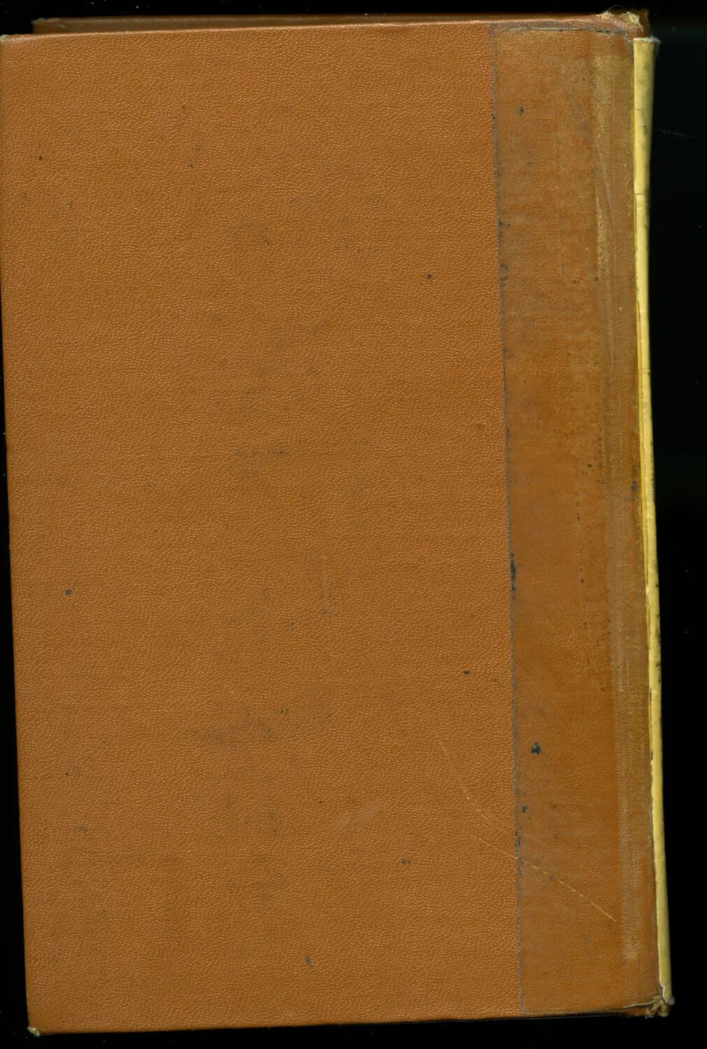 Cover of Lt. Bancroft's Flight Logbook (Binding Detail), Korean War Era