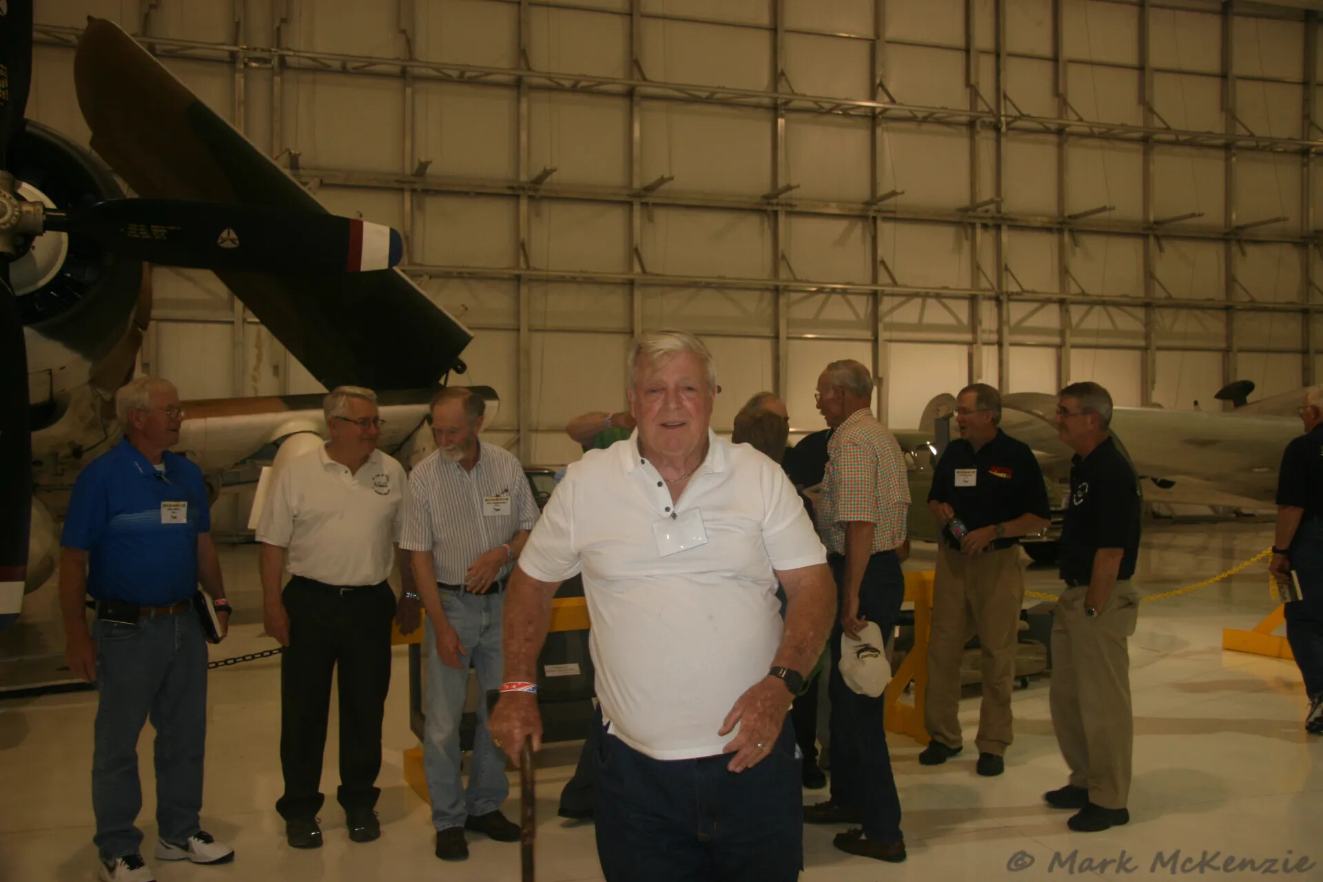 Veterans Reunion Gathering in Aviation Museum Hangar, Operation Tailwind Event, April 30, 2016