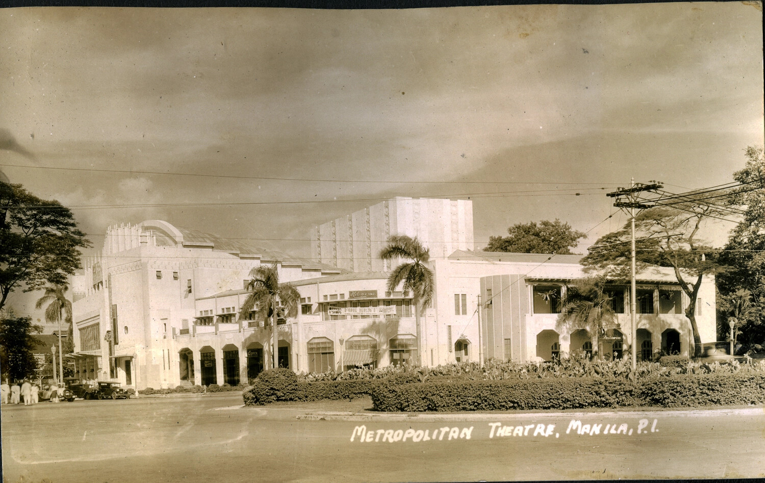 Metropolitan Theatre, Manila, Philippine Islands