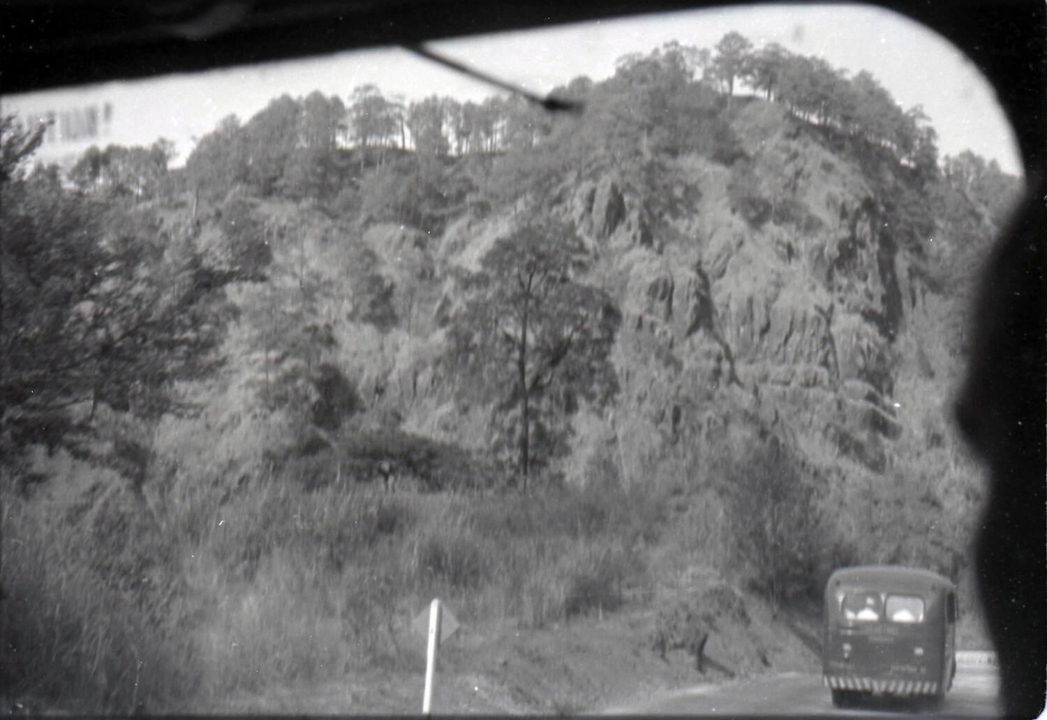 Roadside Hillside Scene, Philippines, USS Yorktown Liberty Slide