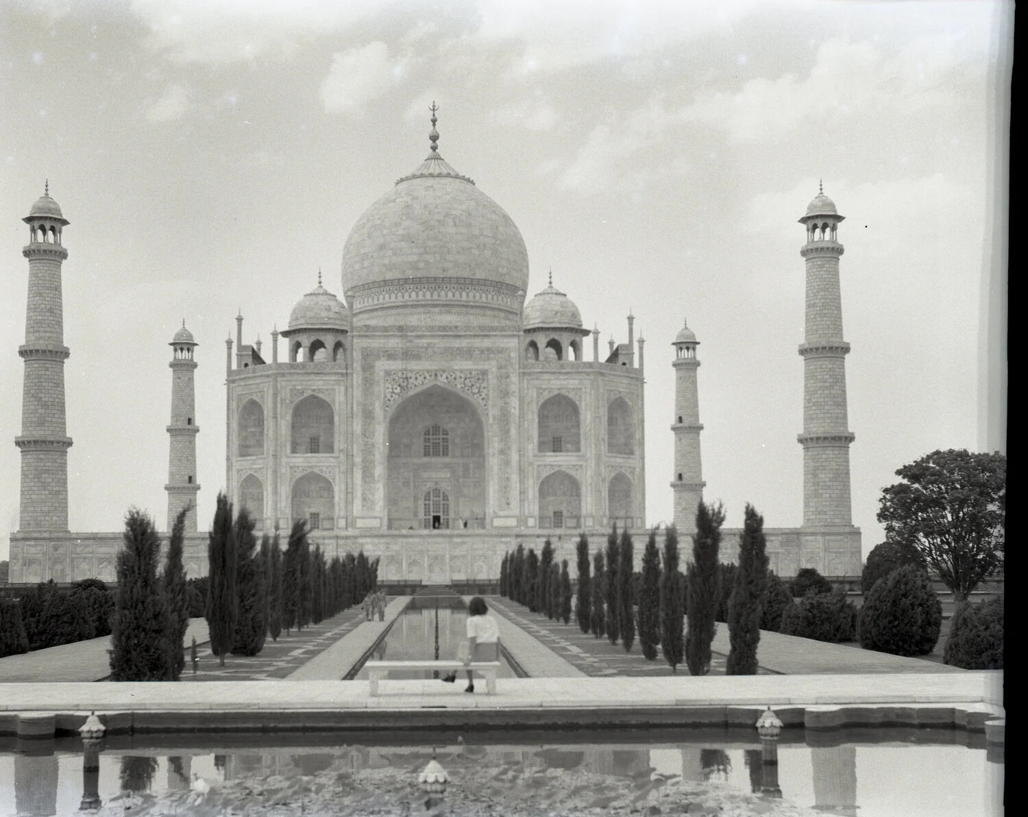 The Taj Mahal, Agra, India - WWII China-Burma-India Theater Photograph Collection