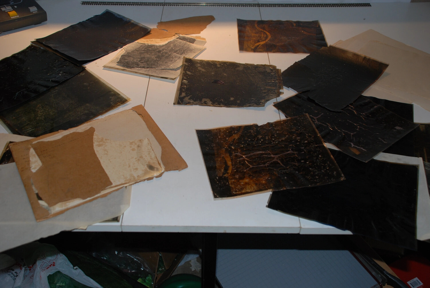 Deteriorated Original Negatives, China-Burma Theater Collection (Archival Documentation)