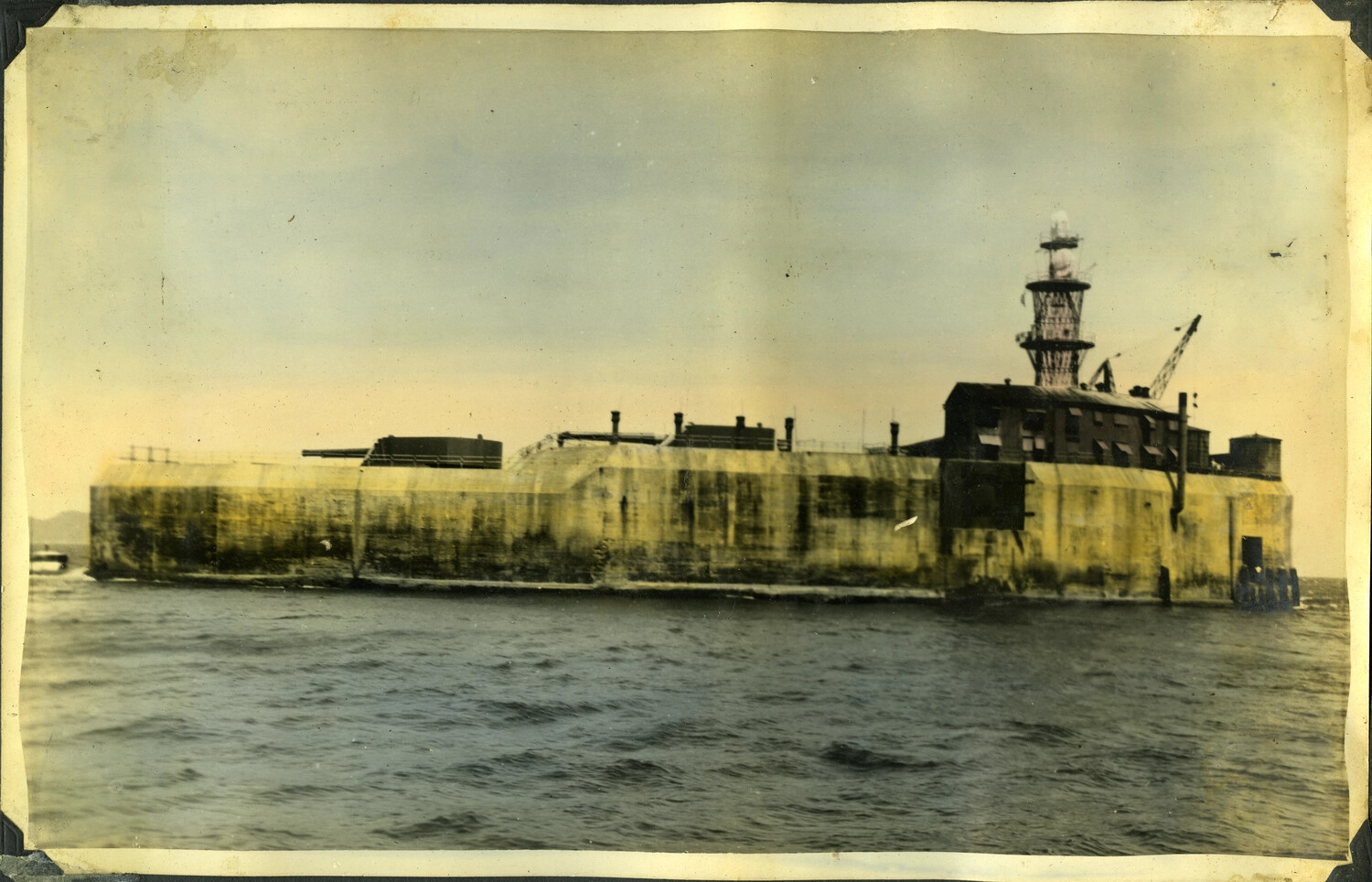 Fort Drum, the 'Concrete Battleship,' El Fraile Island, Manila Bay