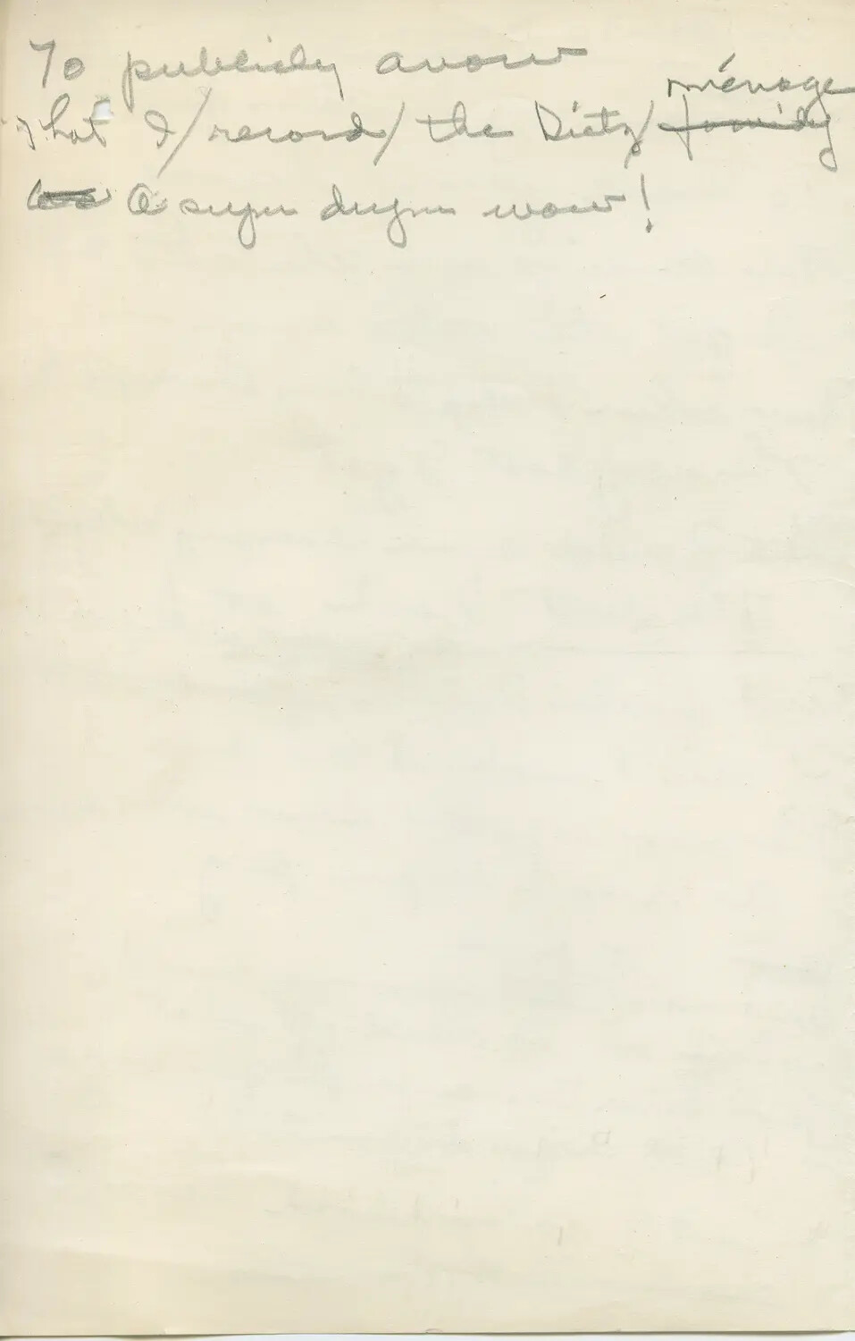 Handwritten Poem, 'An Ode To Mama Dietz' (Closing Page), Navy V-5 Photo Album