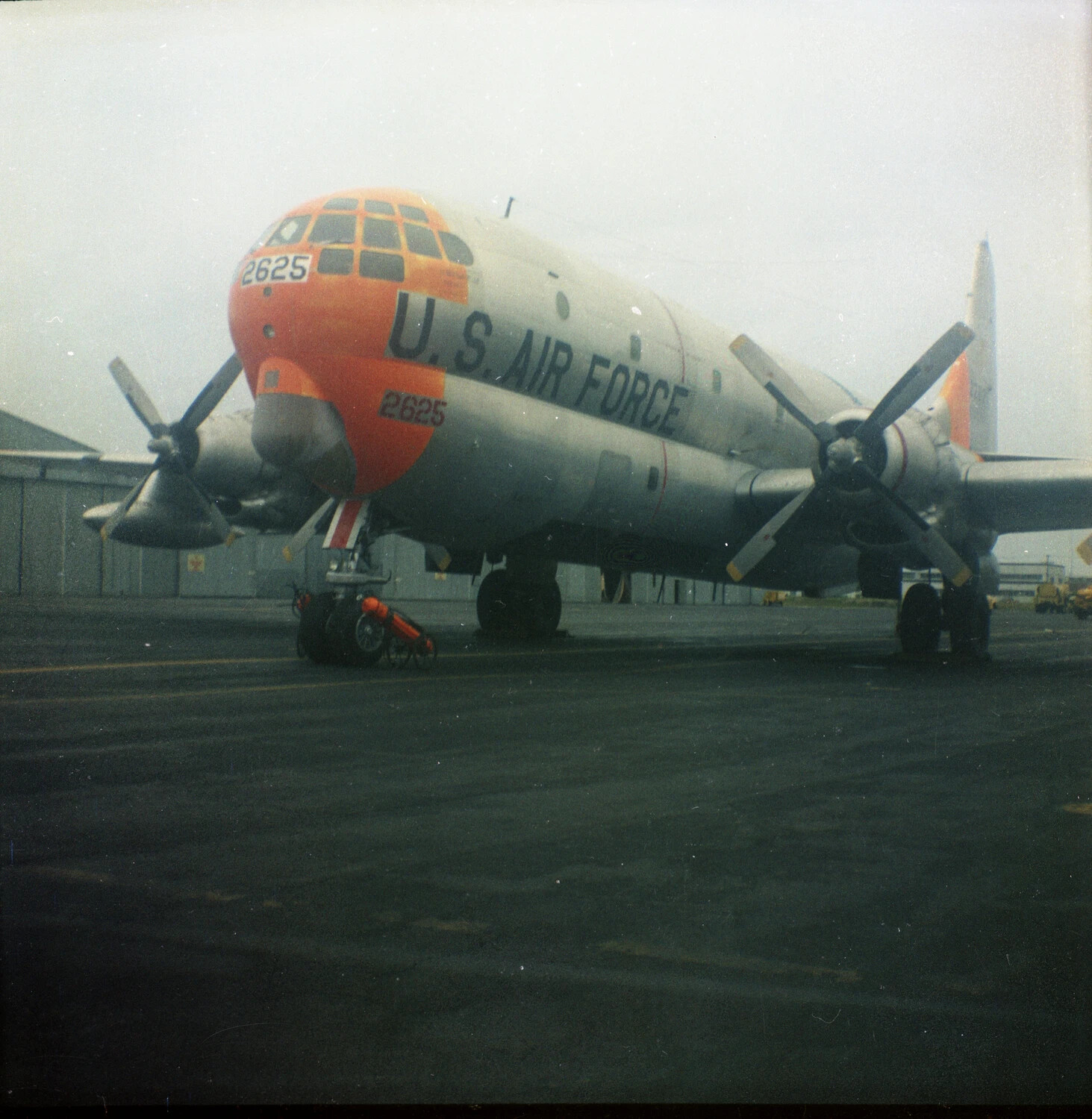 Boeing C-97 Stratofreighter '2625', Head-On View