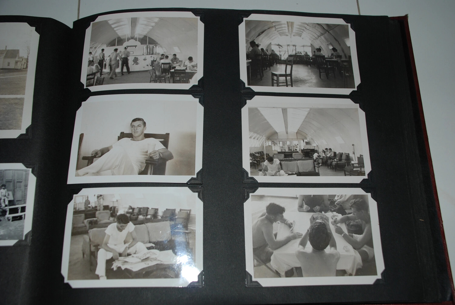 Photo Album Page: Off-Duty Life at NATS Squadron VR-6, Agana, Guam