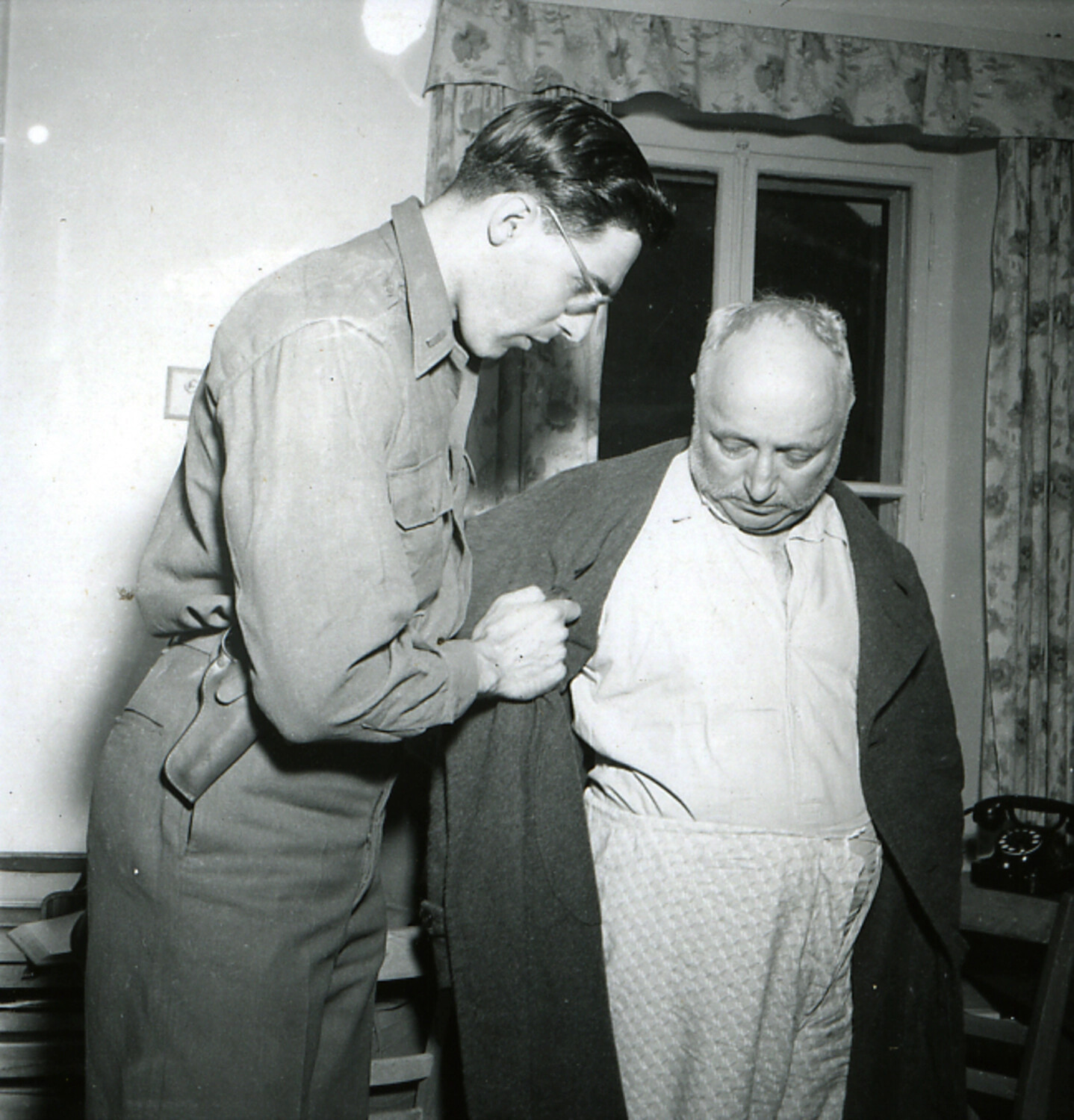 Capture and Identification of Julius Streicher by American Forces, May 1945