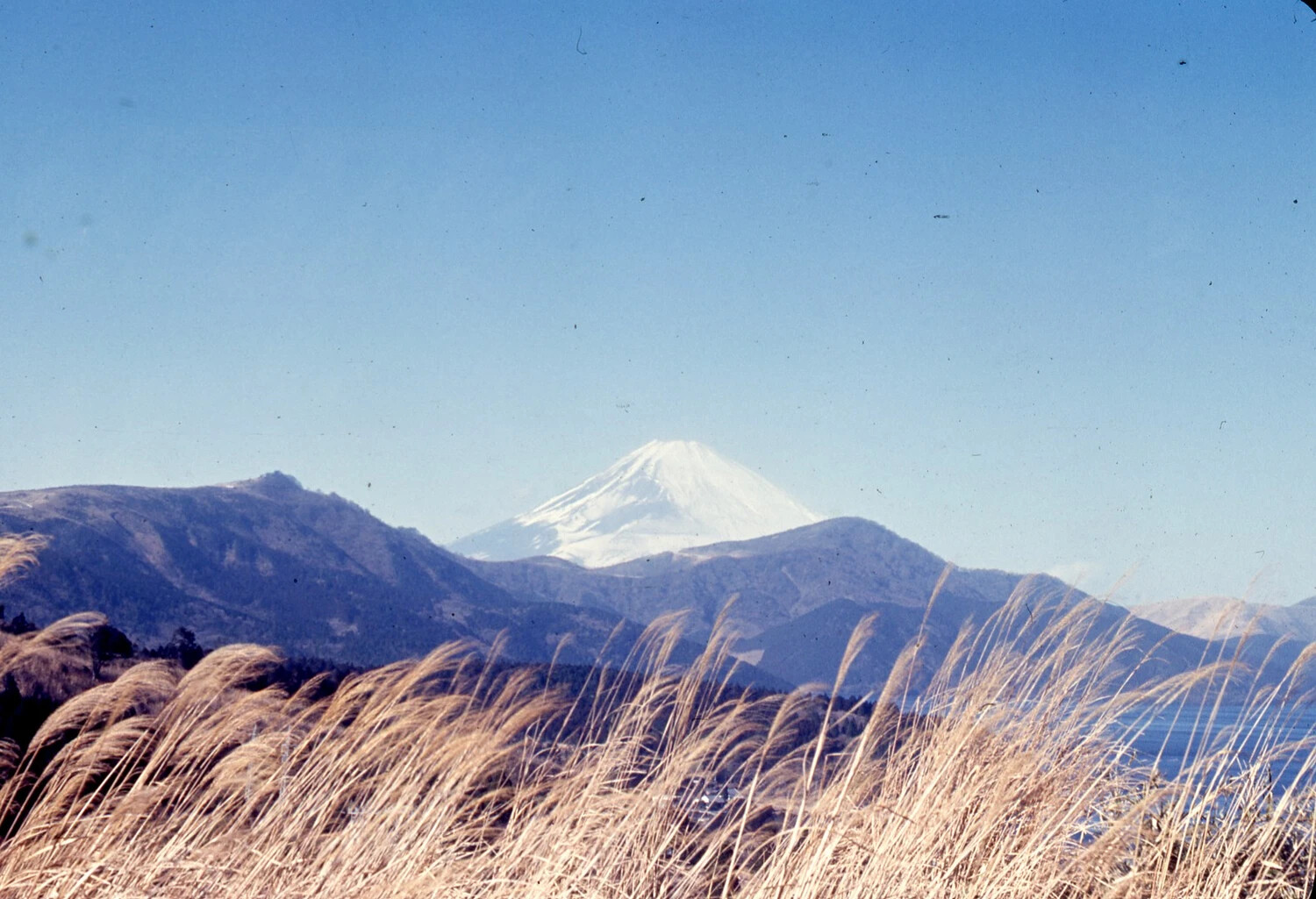 Mount Fuji Viewed from Hakone, Japan, During Sailor's Shore Leave